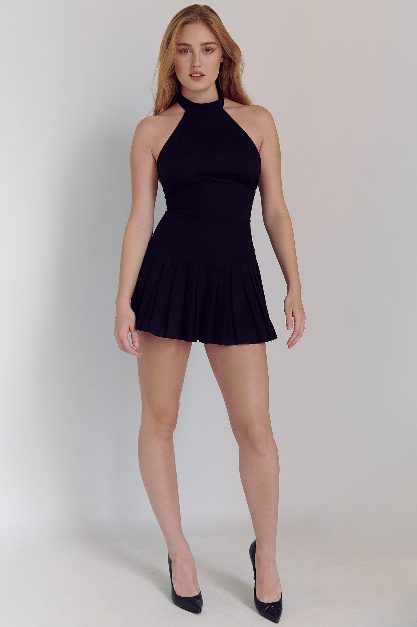 The Parkside Dress in Black