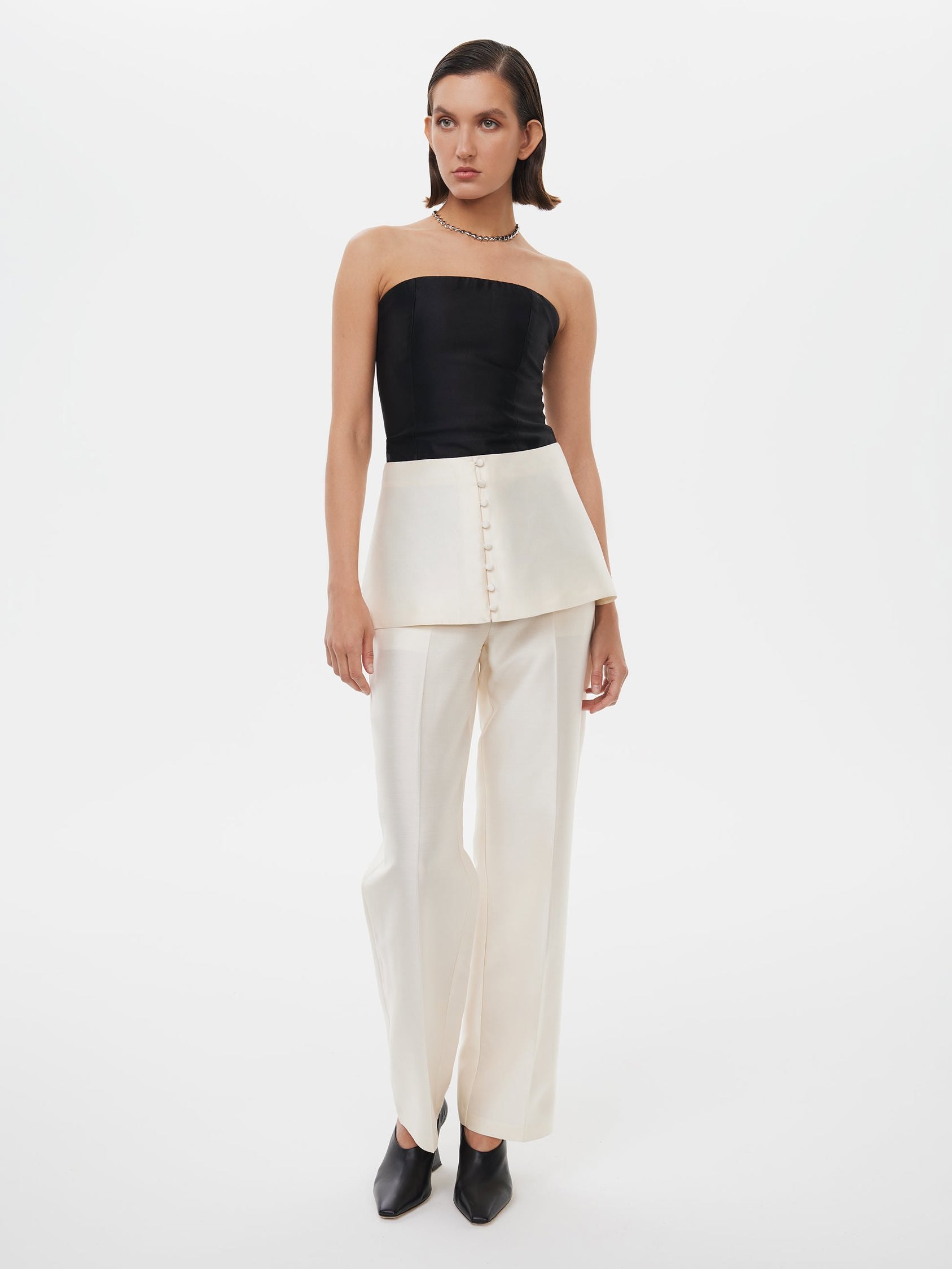 The Botanist’s Trousers in Starlight White