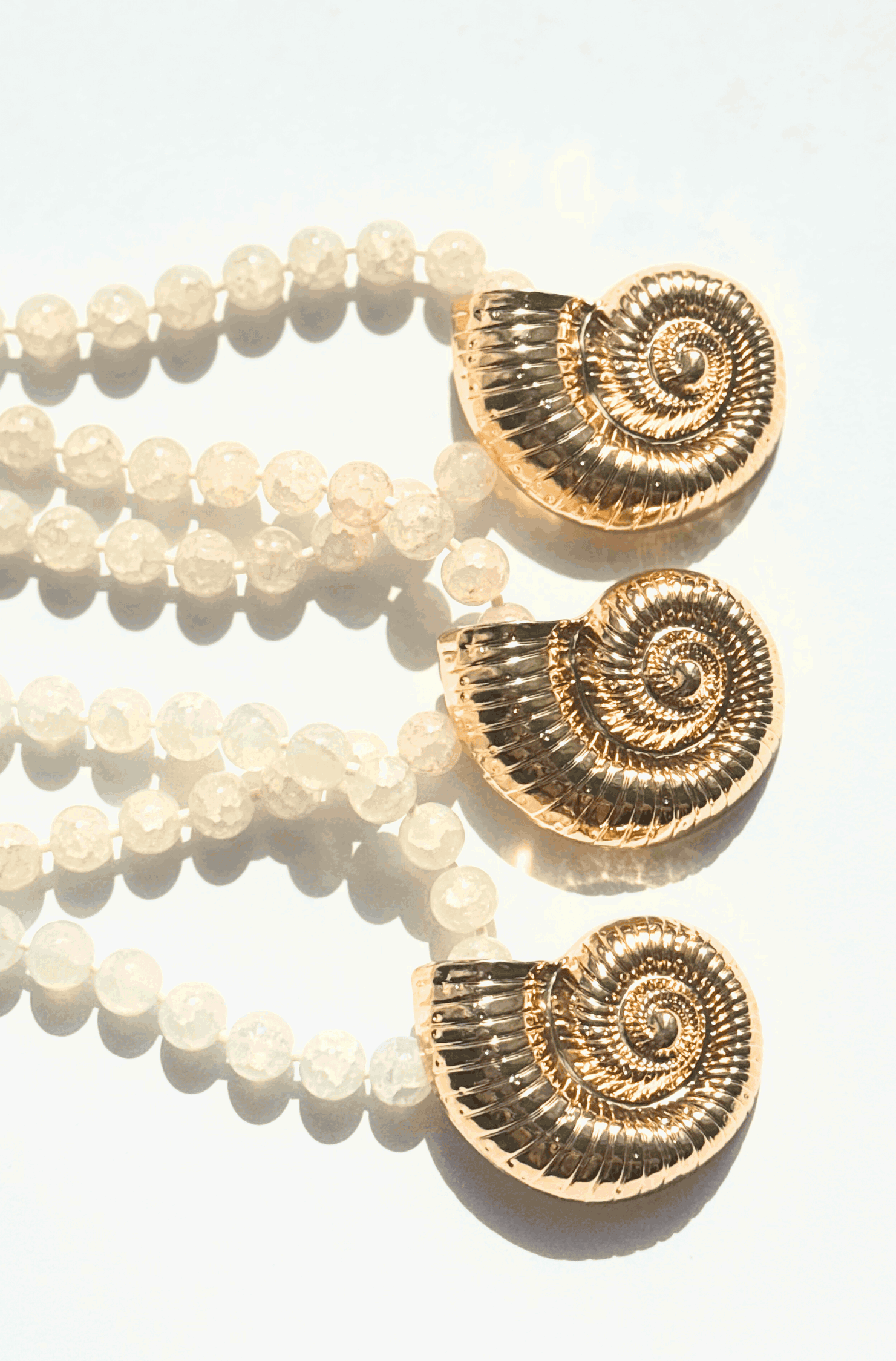 Golden Shell Necklace