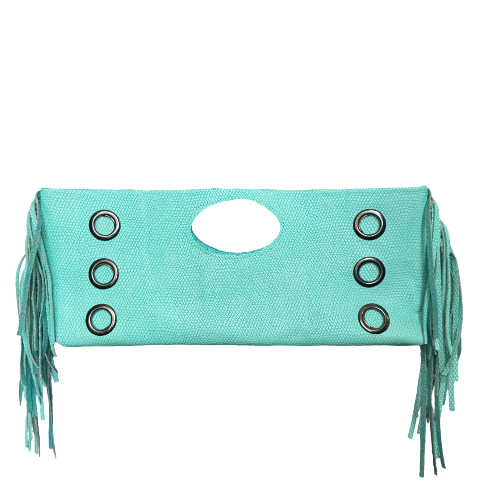 La Grommette Clutch - Aqua