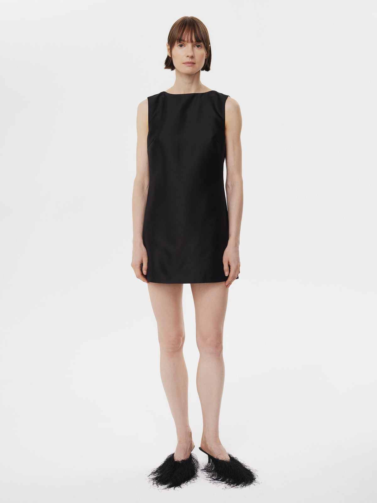 Shell Dress in Black