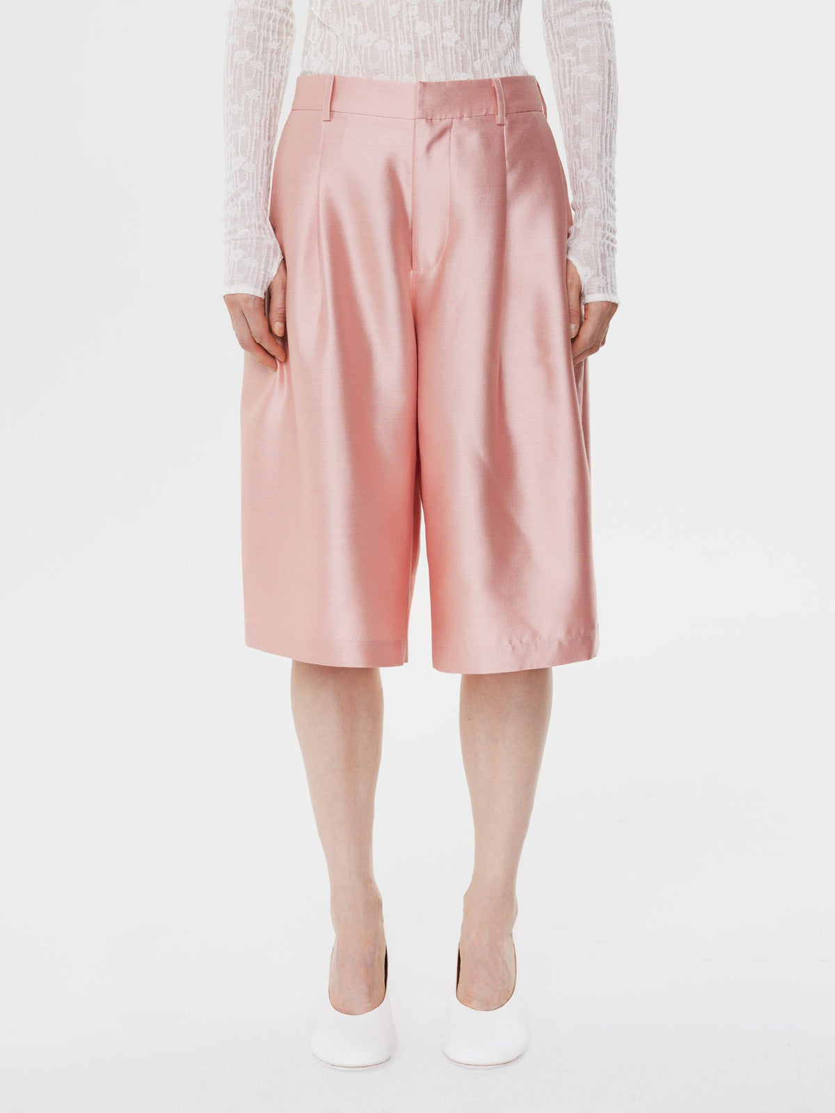 The Botanist Shorts in Blush Pink