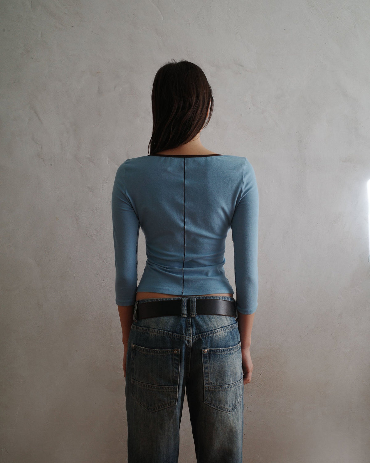 DAISY top - blue