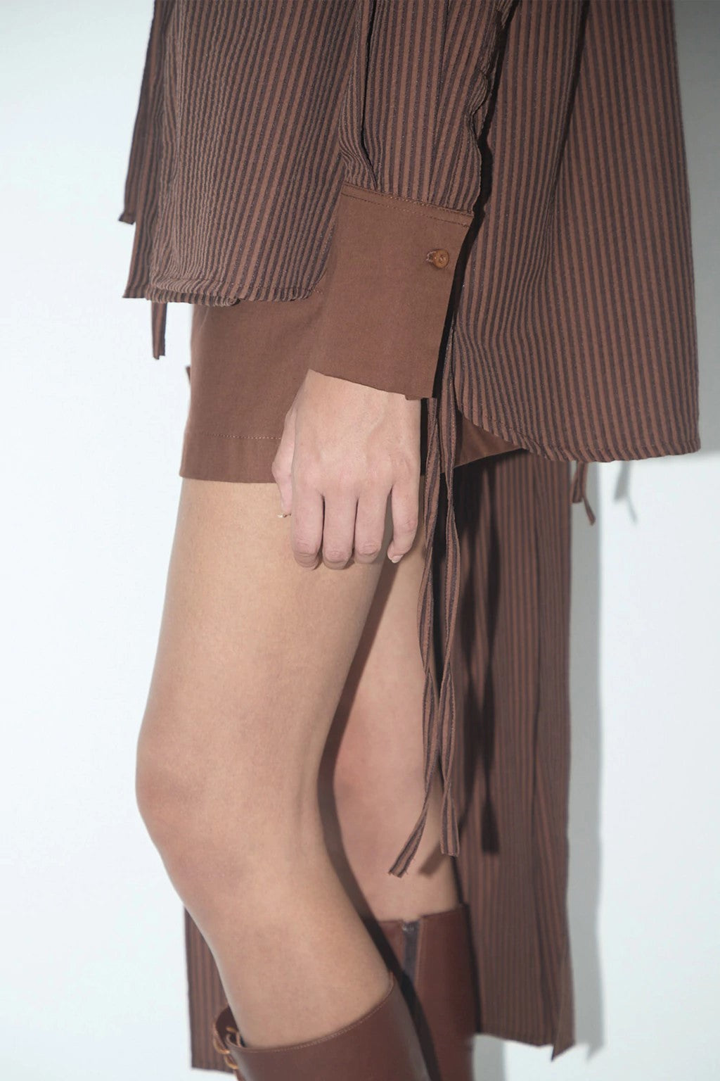 Luisa Shirt Chocolate Striped