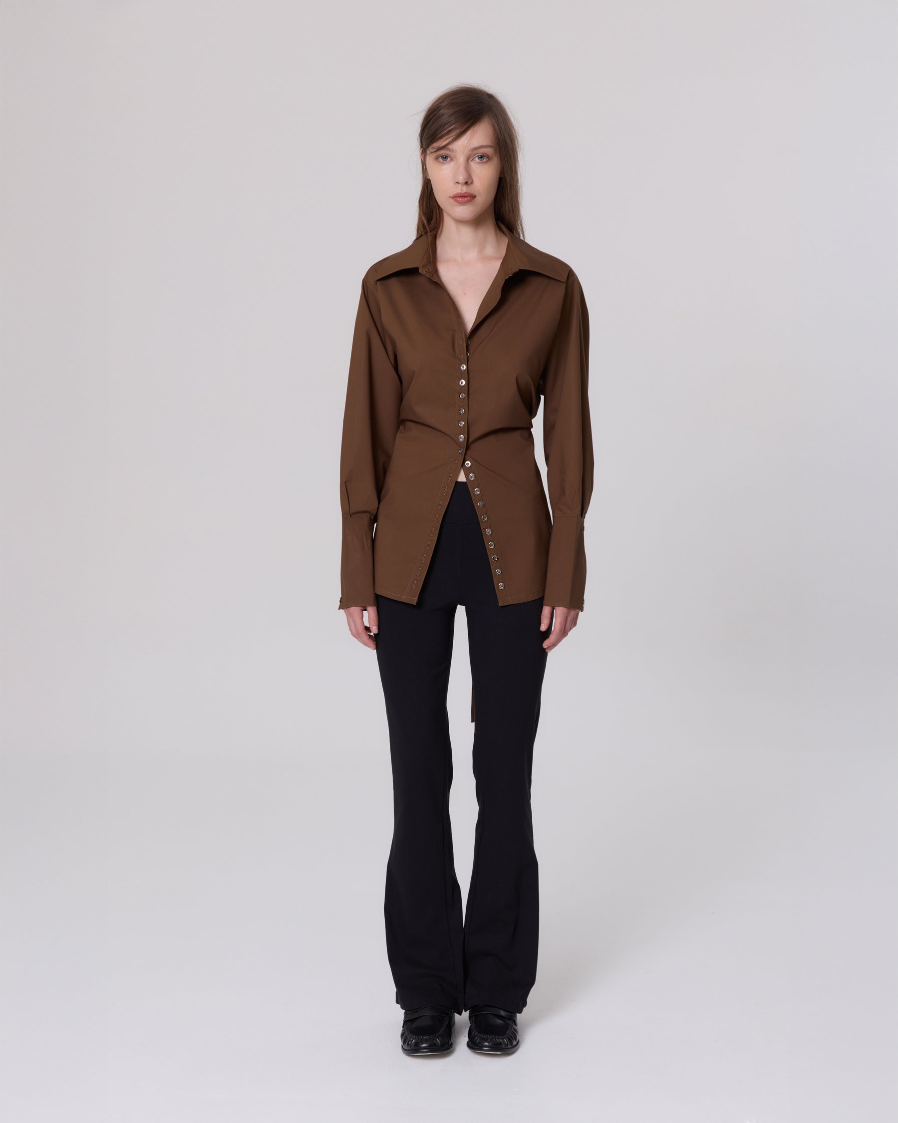ANIVERSARIO brown shirt