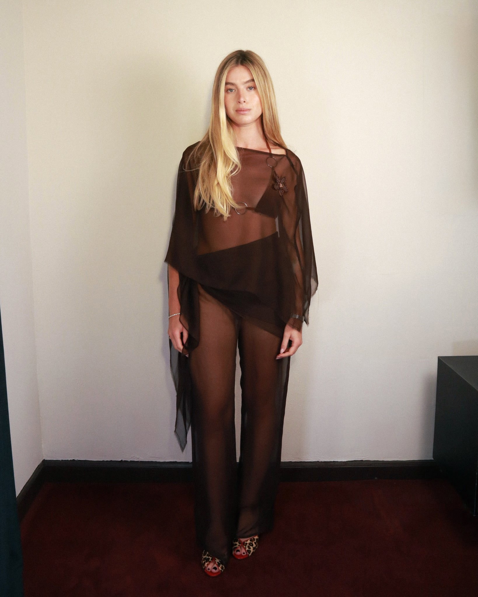Pre-Order Hadley Poncho in Toasted Coconut