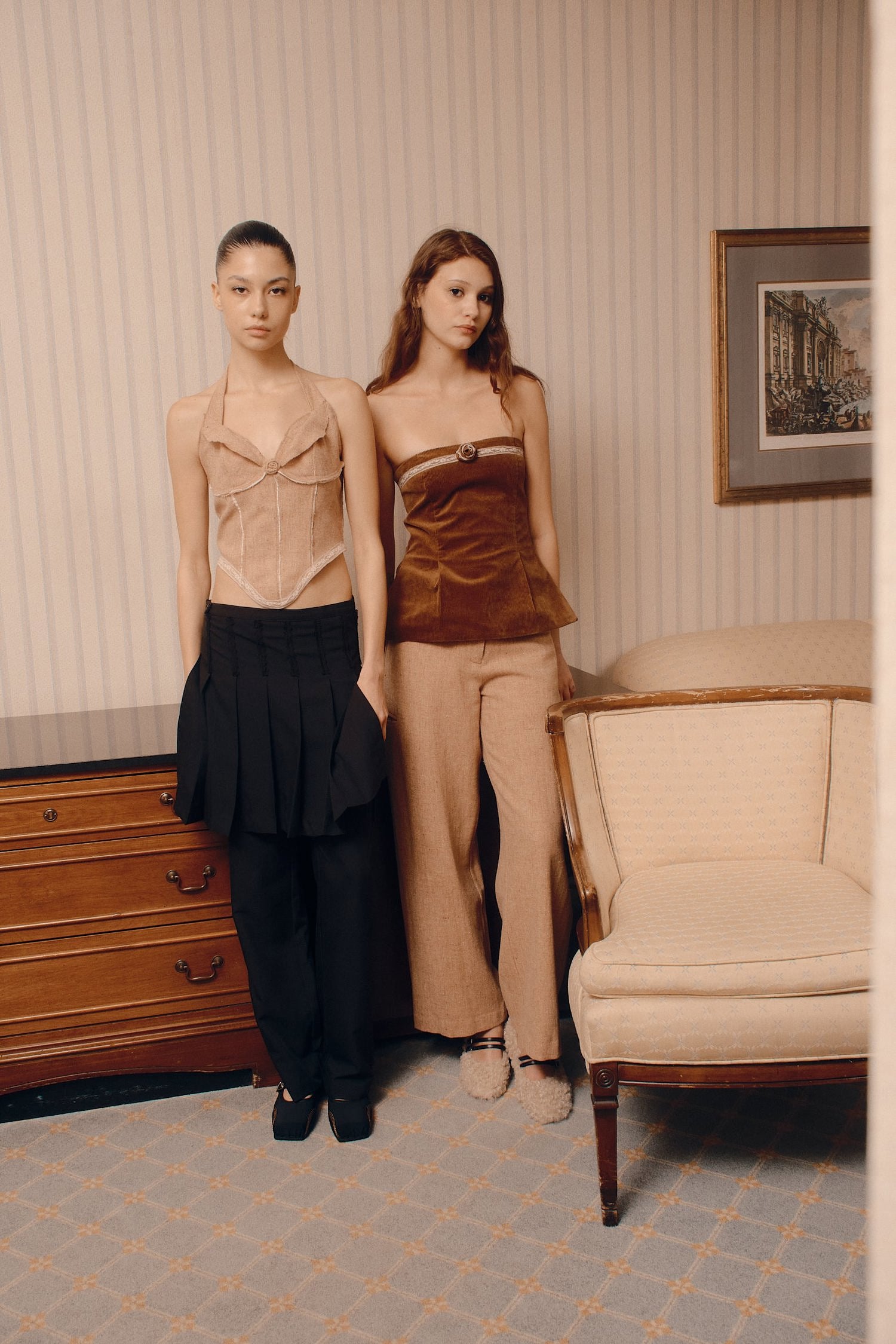 Say it Skirt Pants Black