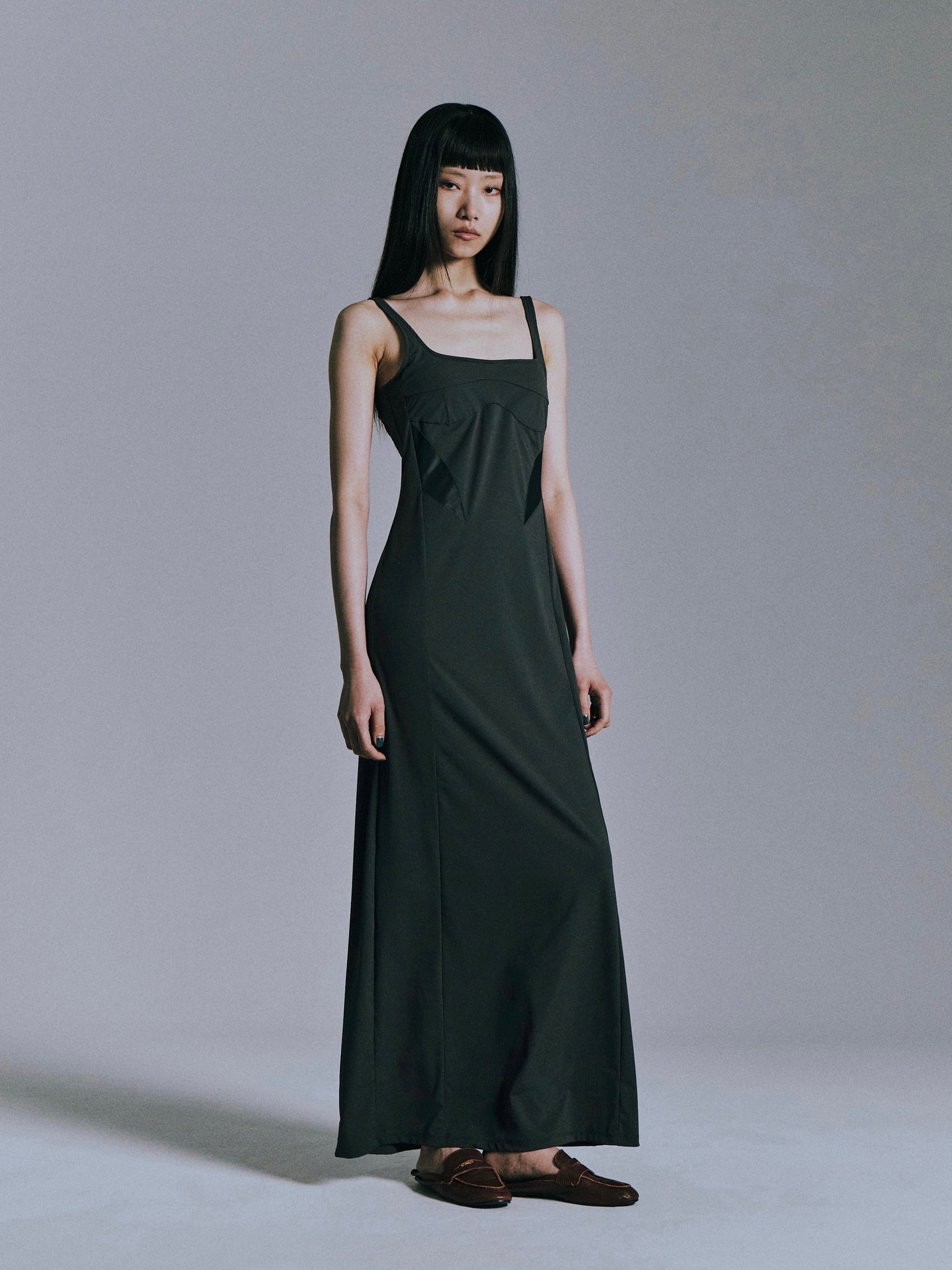 Long slip dress