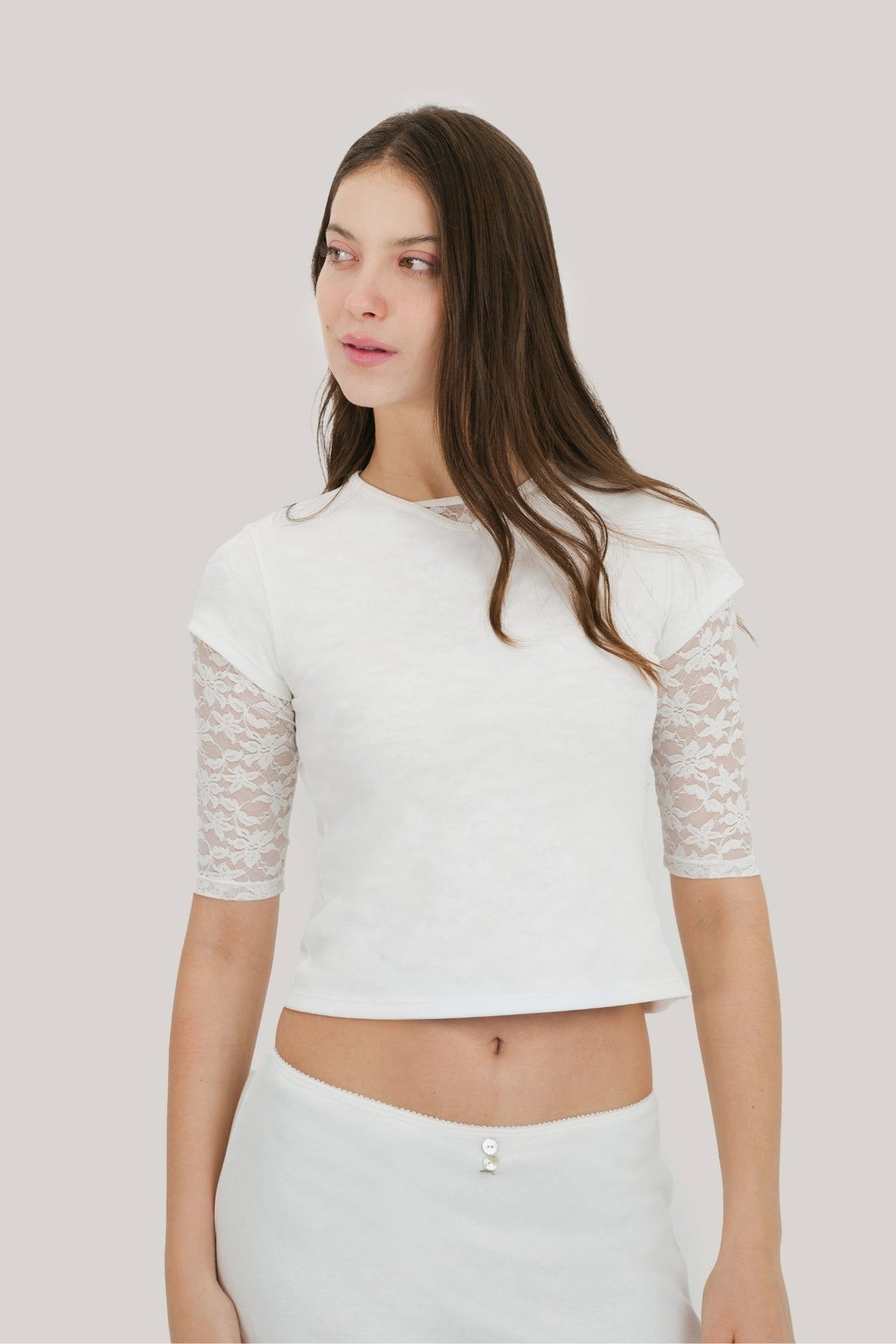Cleo V-Neck Baby Tee