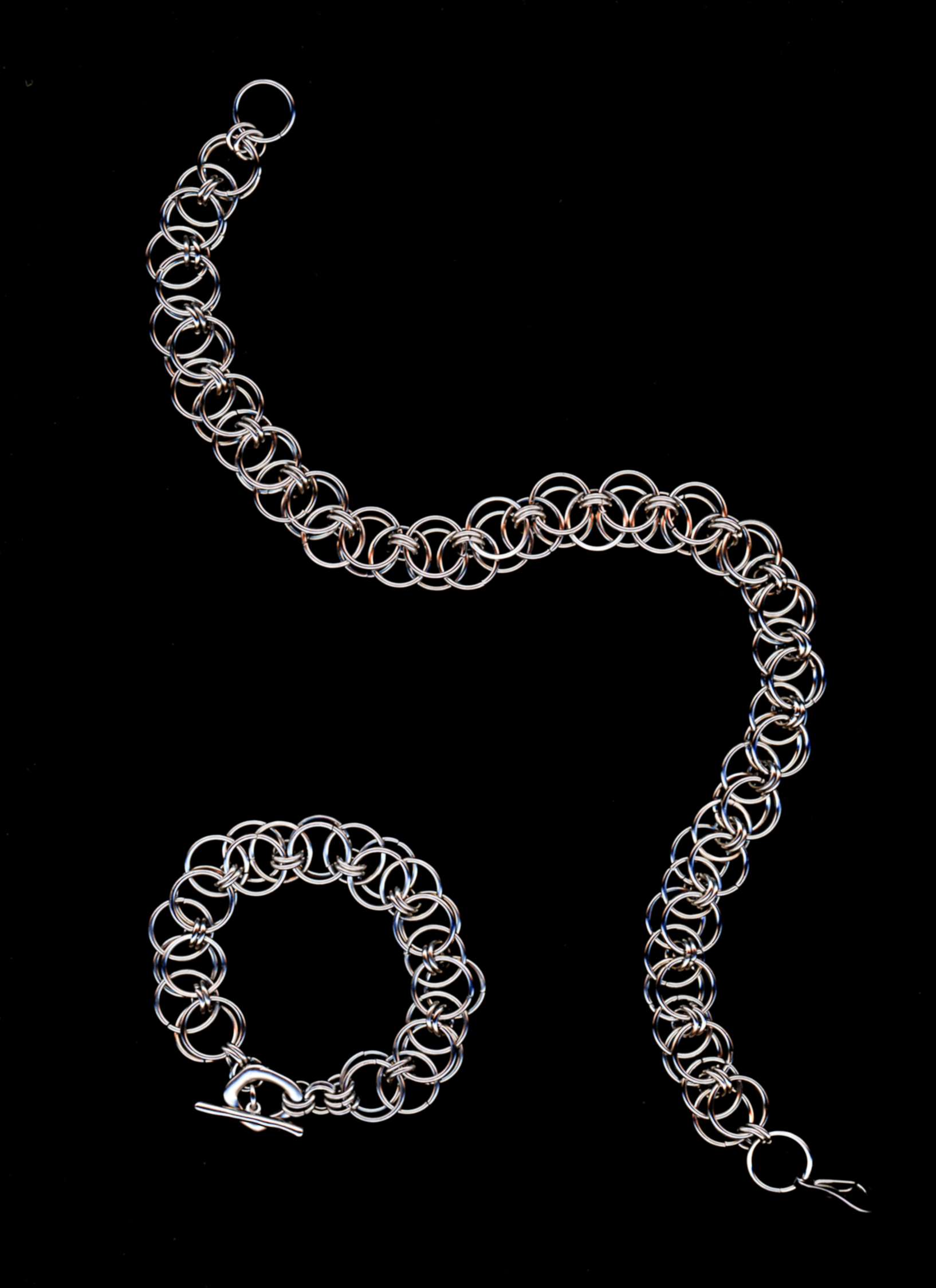The Circe - Chainmail Statement Necklace