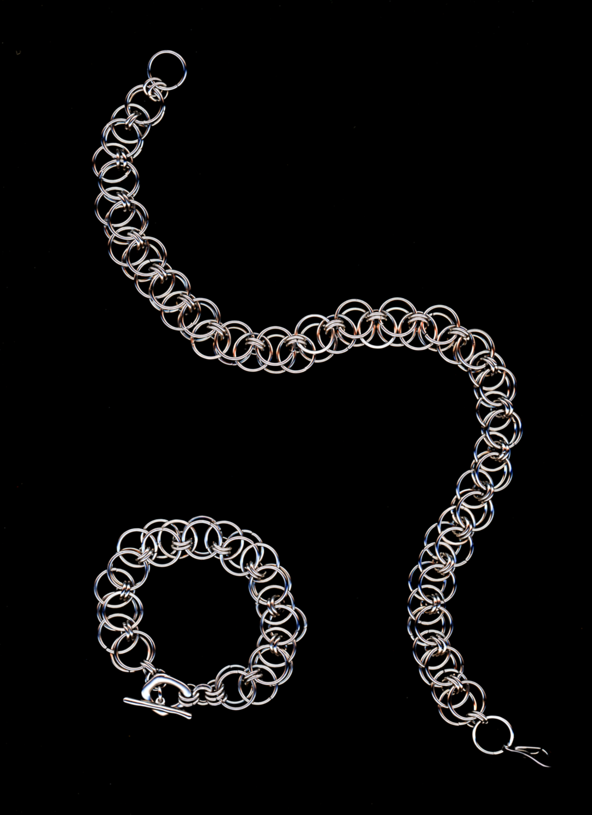 The Circe - Chainmail Statement Necklace
