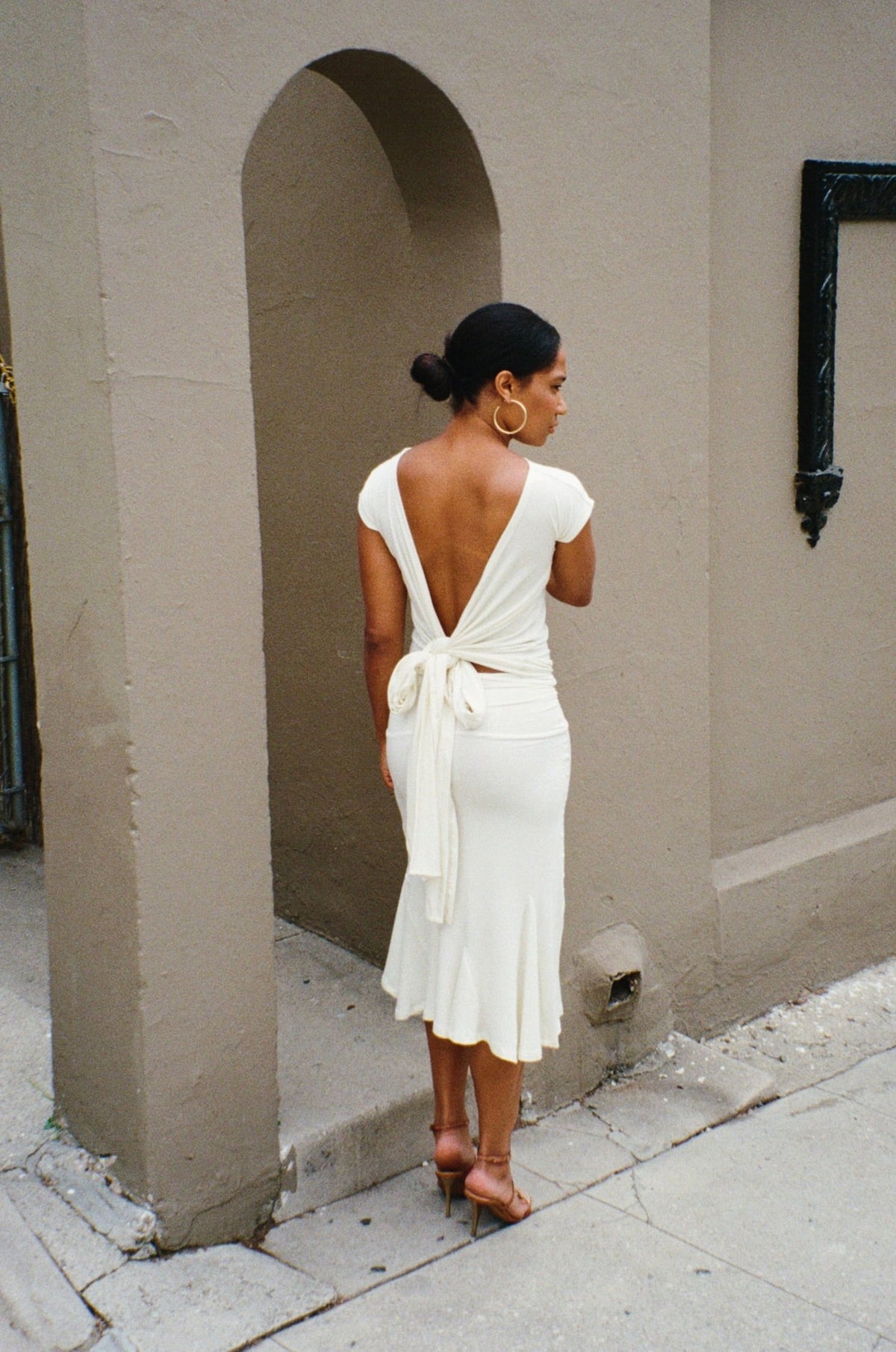 Solace Short Sleeve Wrap Top