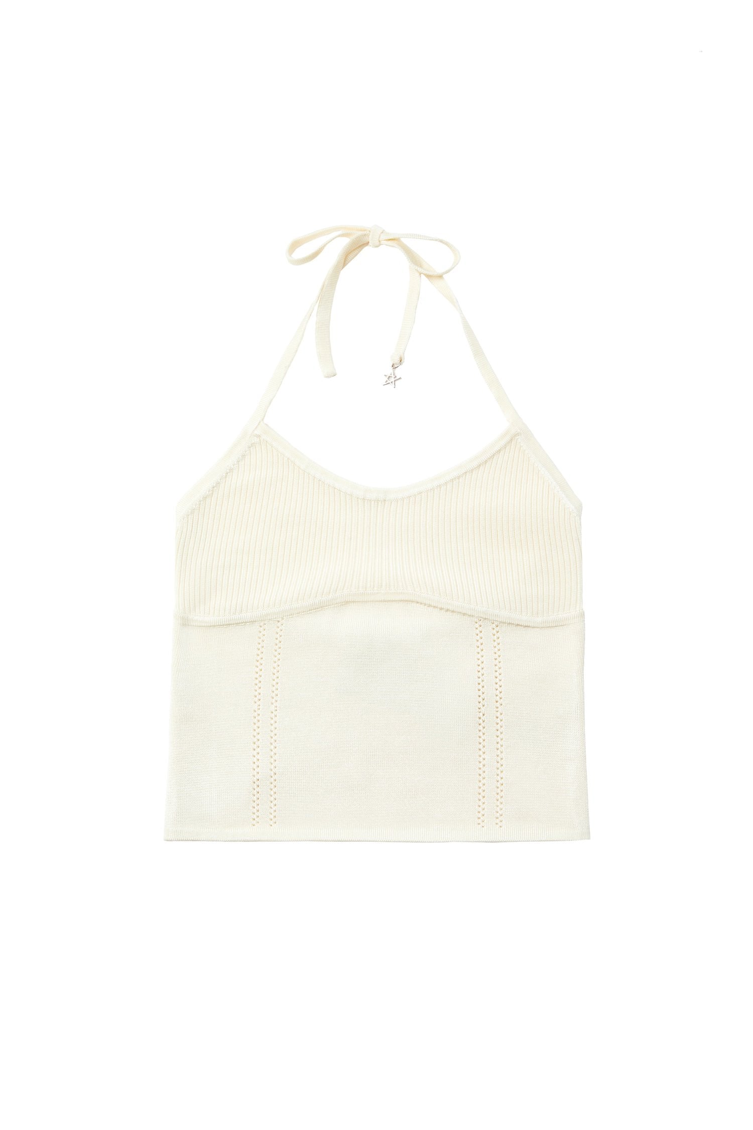 Stars Halter in Cream