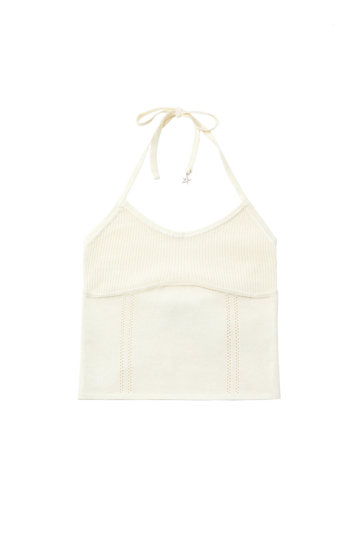 Stars Halter in Cream