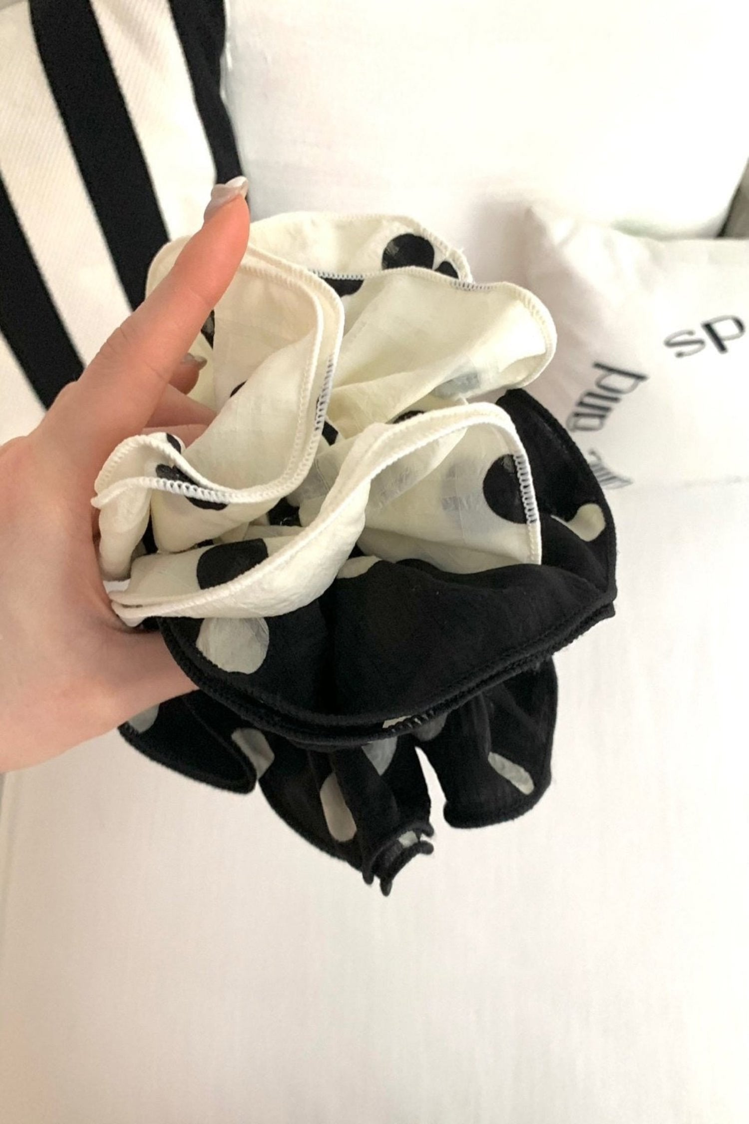 Polka Dots Scrunchie