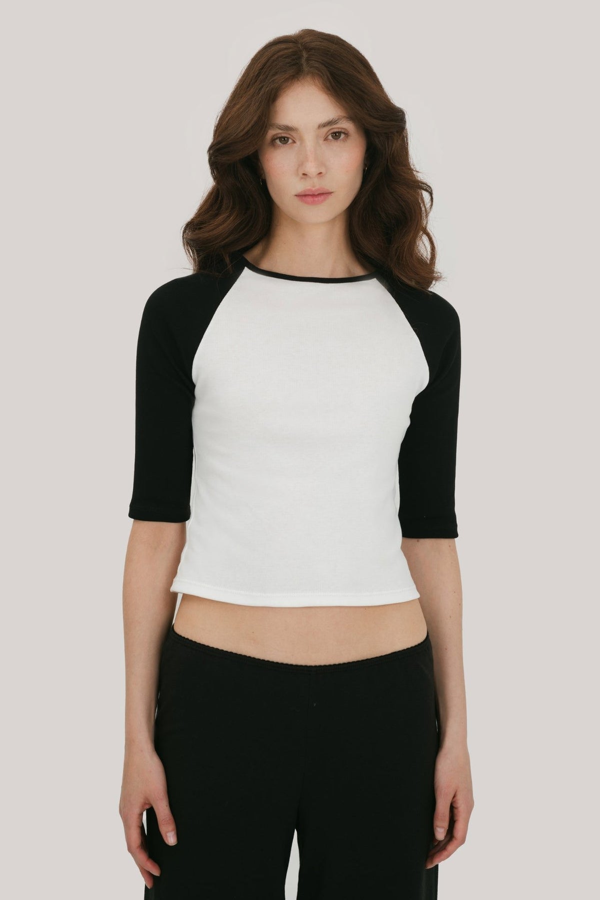 Brooke 3/4 Sleeve Raglan Top