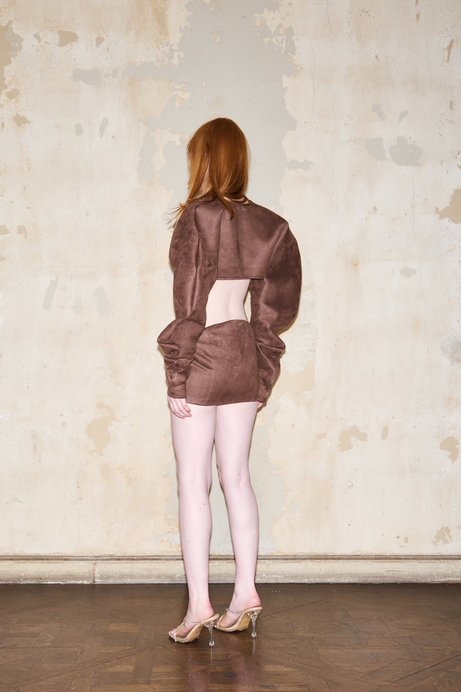 SANABRIA SKIRT BROWN