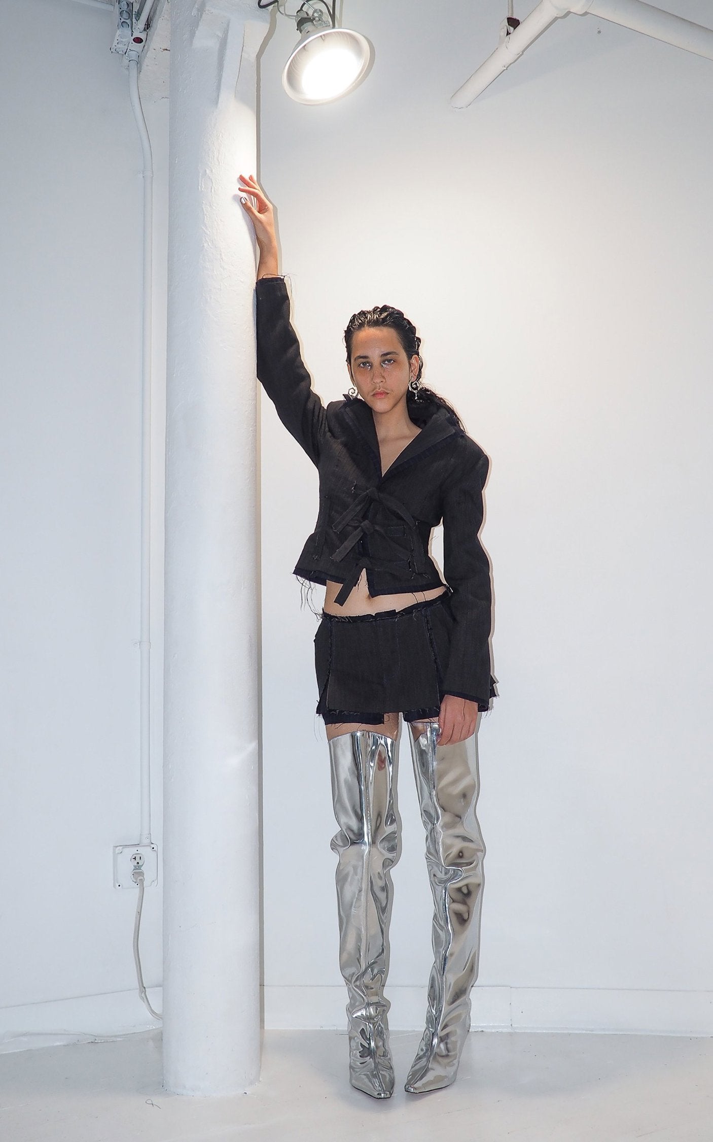 THE MINI PLEAT SKIRT