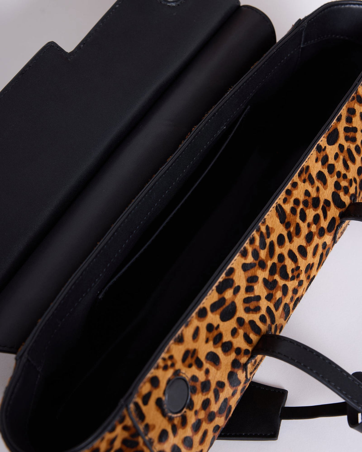 Leopard Print Fur Tokyo Bag