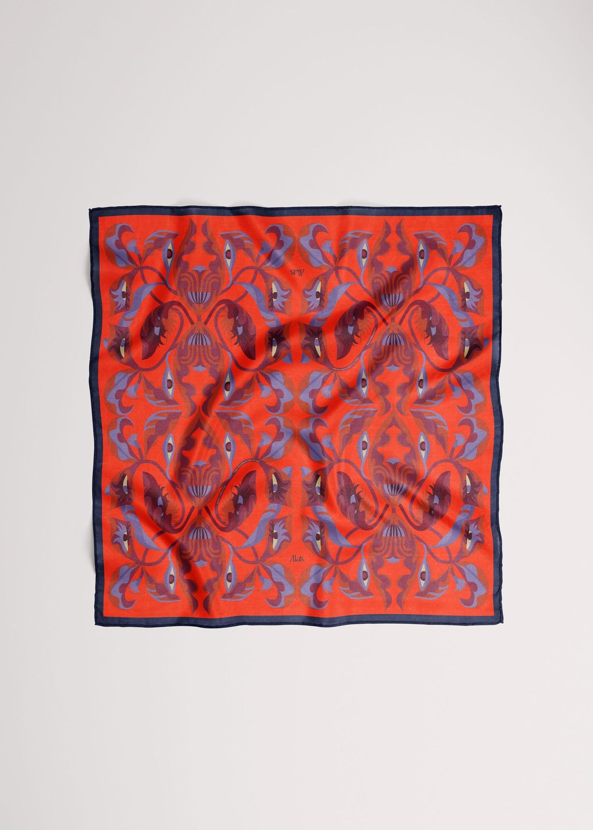 Medium Silk Scarf 'I Bloom You'