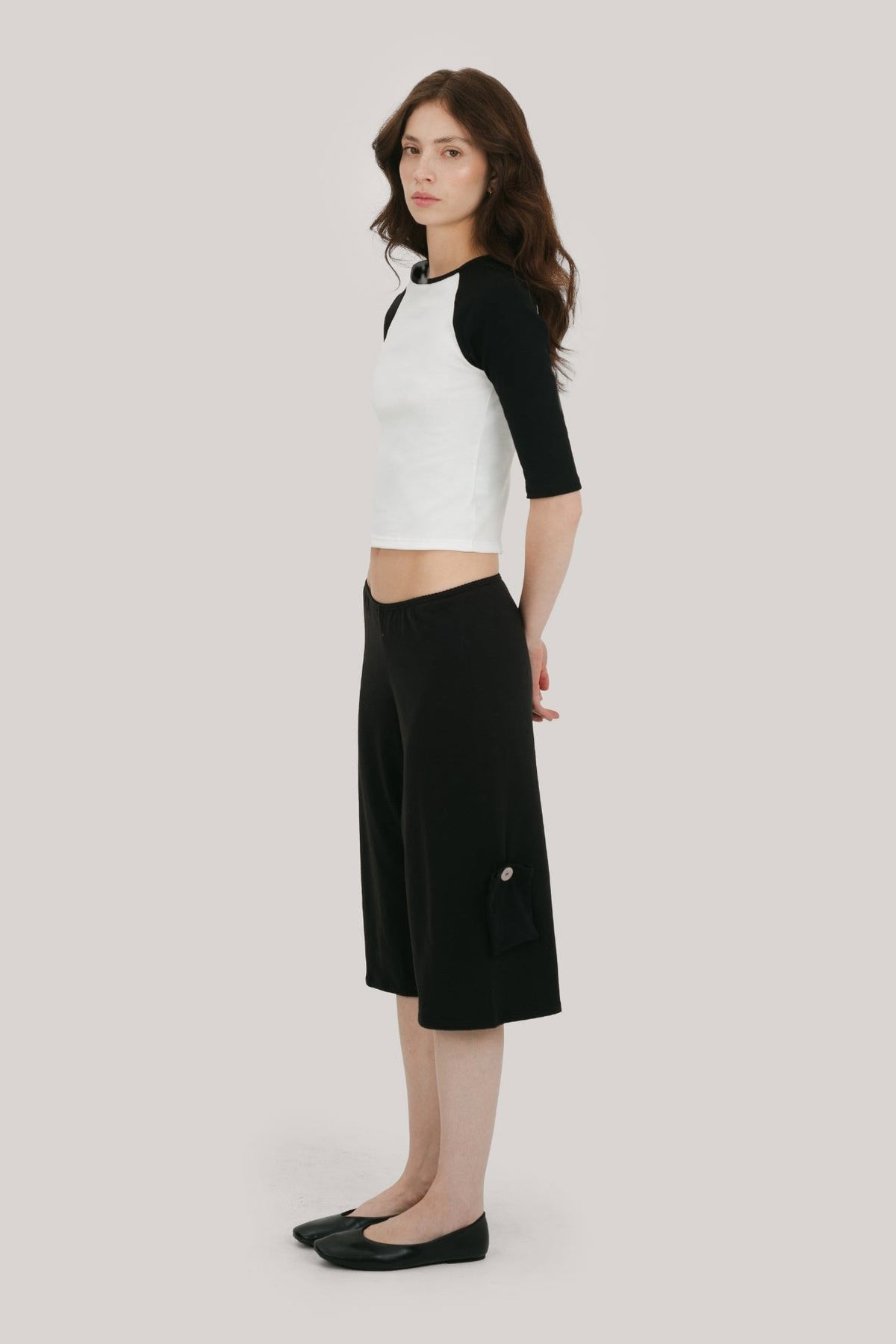 Brooke 3/4 Sleeve Raglan Top