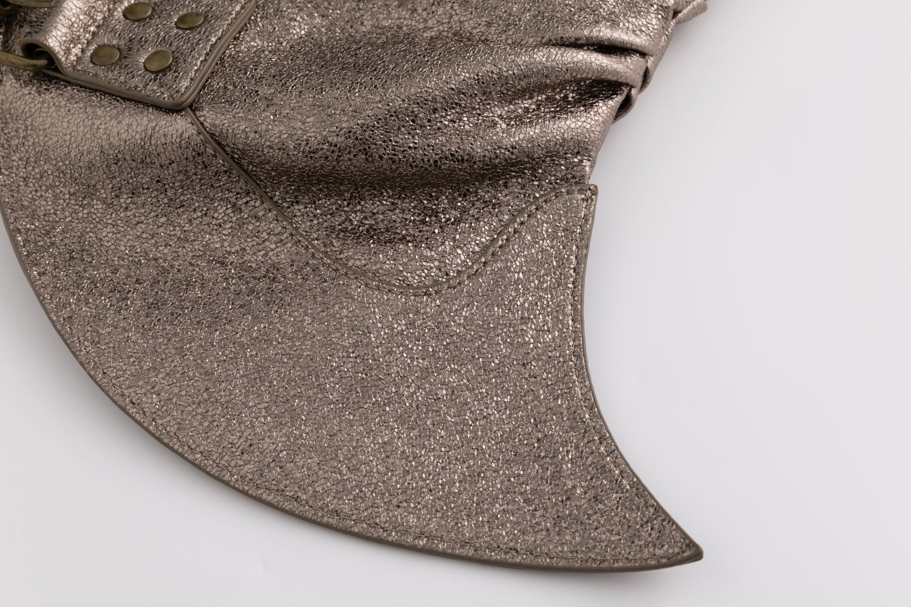 The Croissant Bag Metallic Bronze