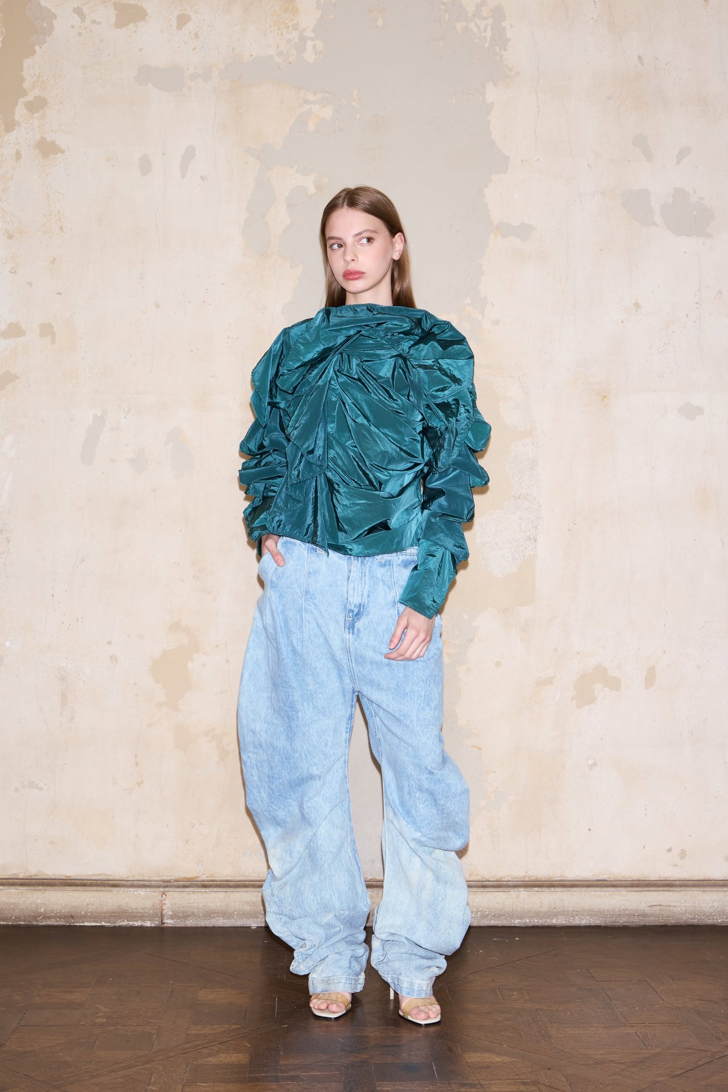 CERVANTES BLOUSE GREEN