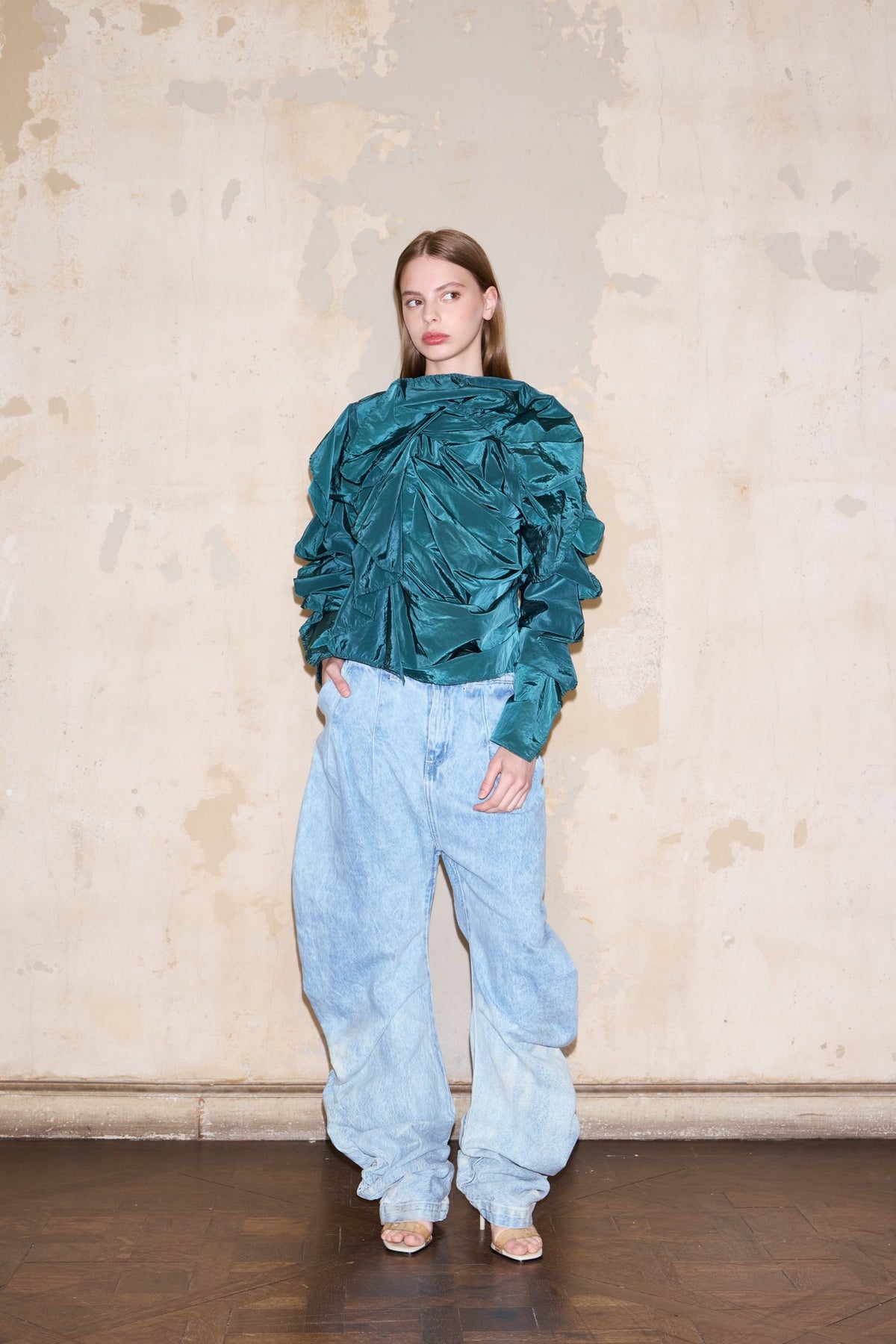 CERVANTES BLOUSE GREEN