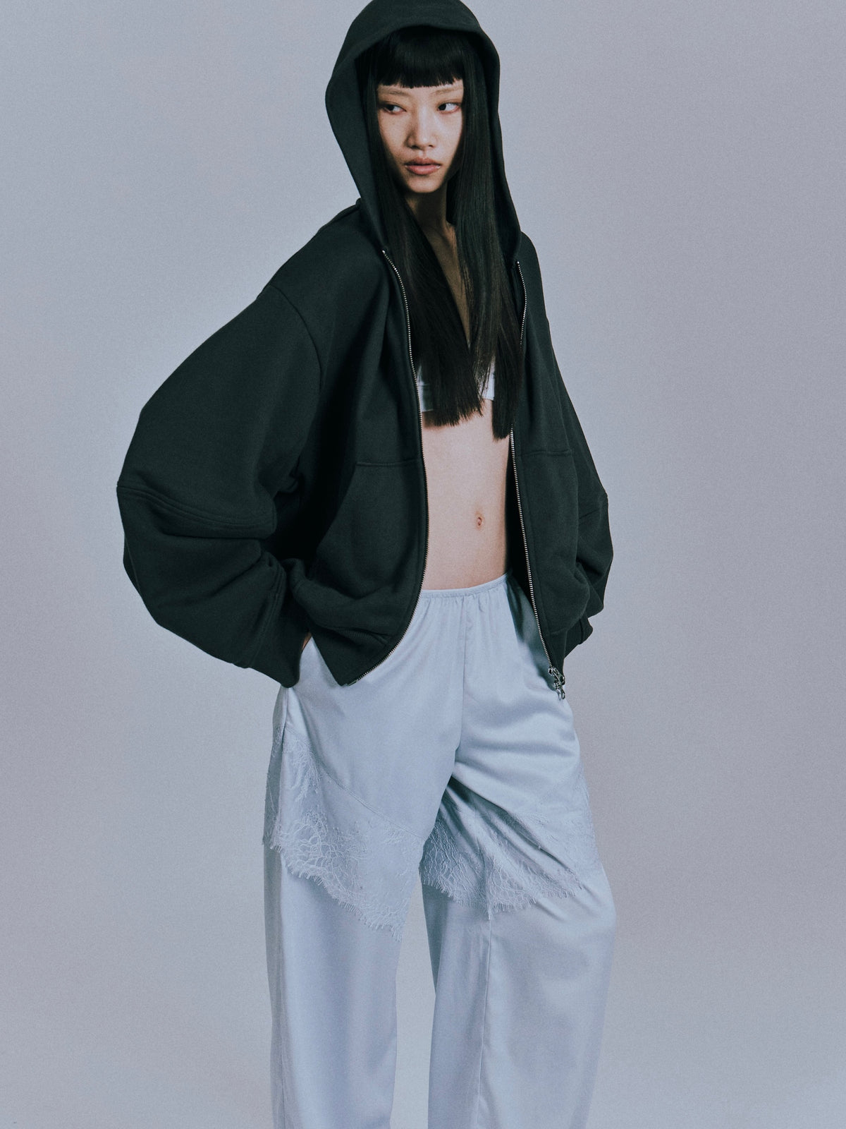 Edge forme ZIP hoodie