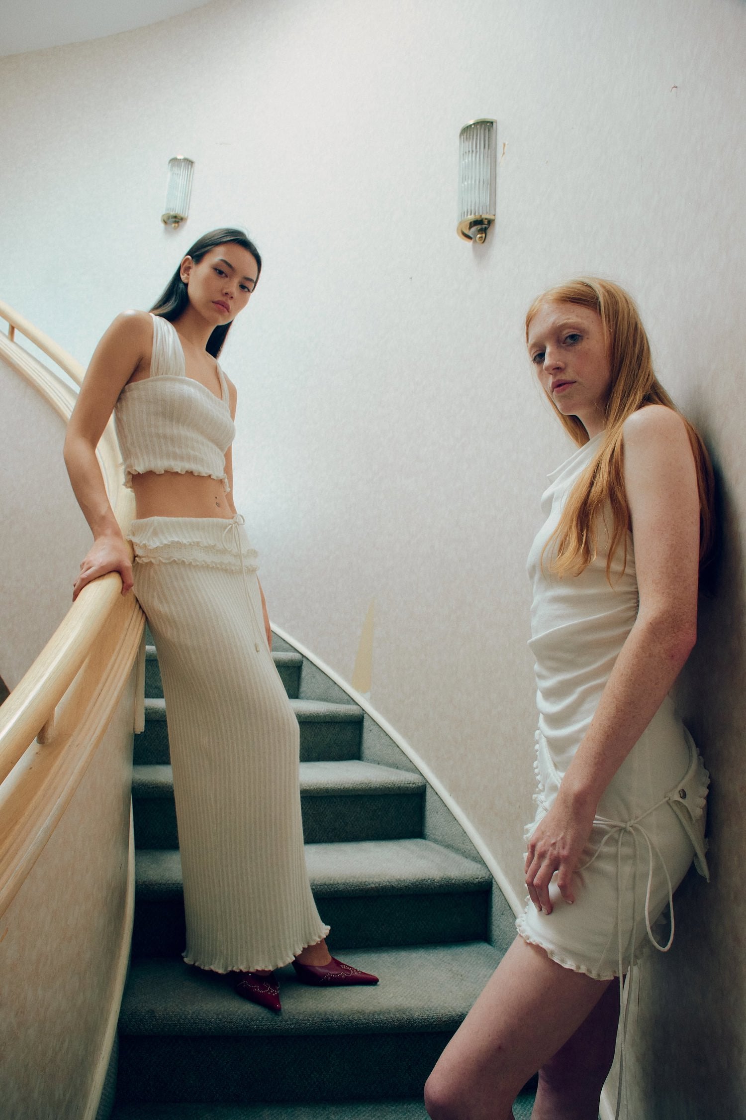 Milky Knit Long Skirt