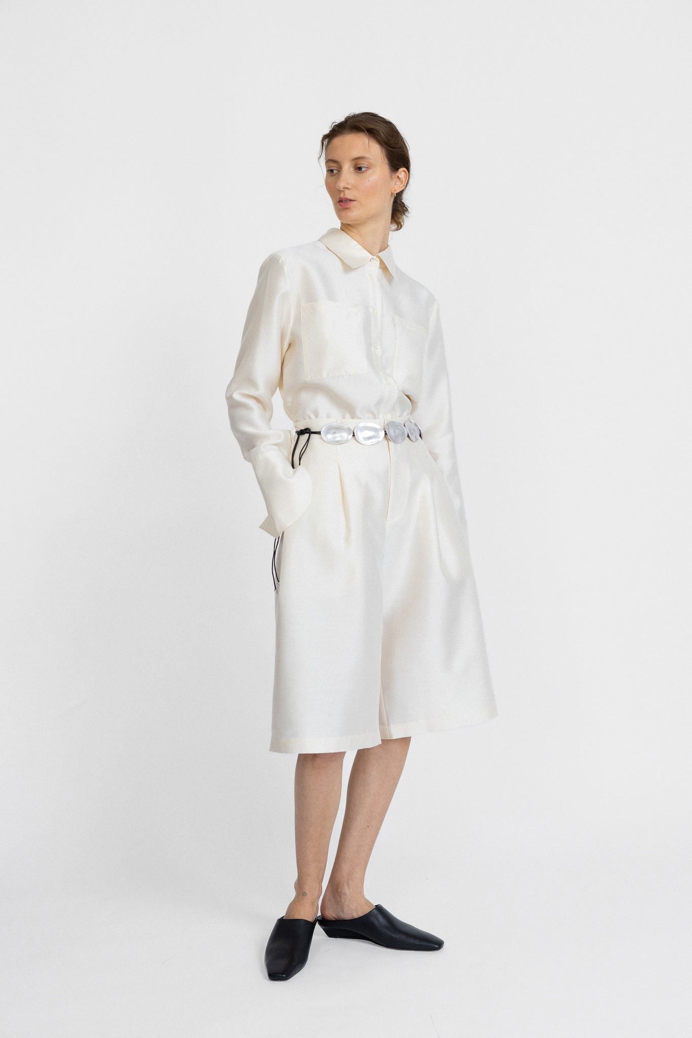 UNIFORM SHIRT IN STARLIGHT WHITE