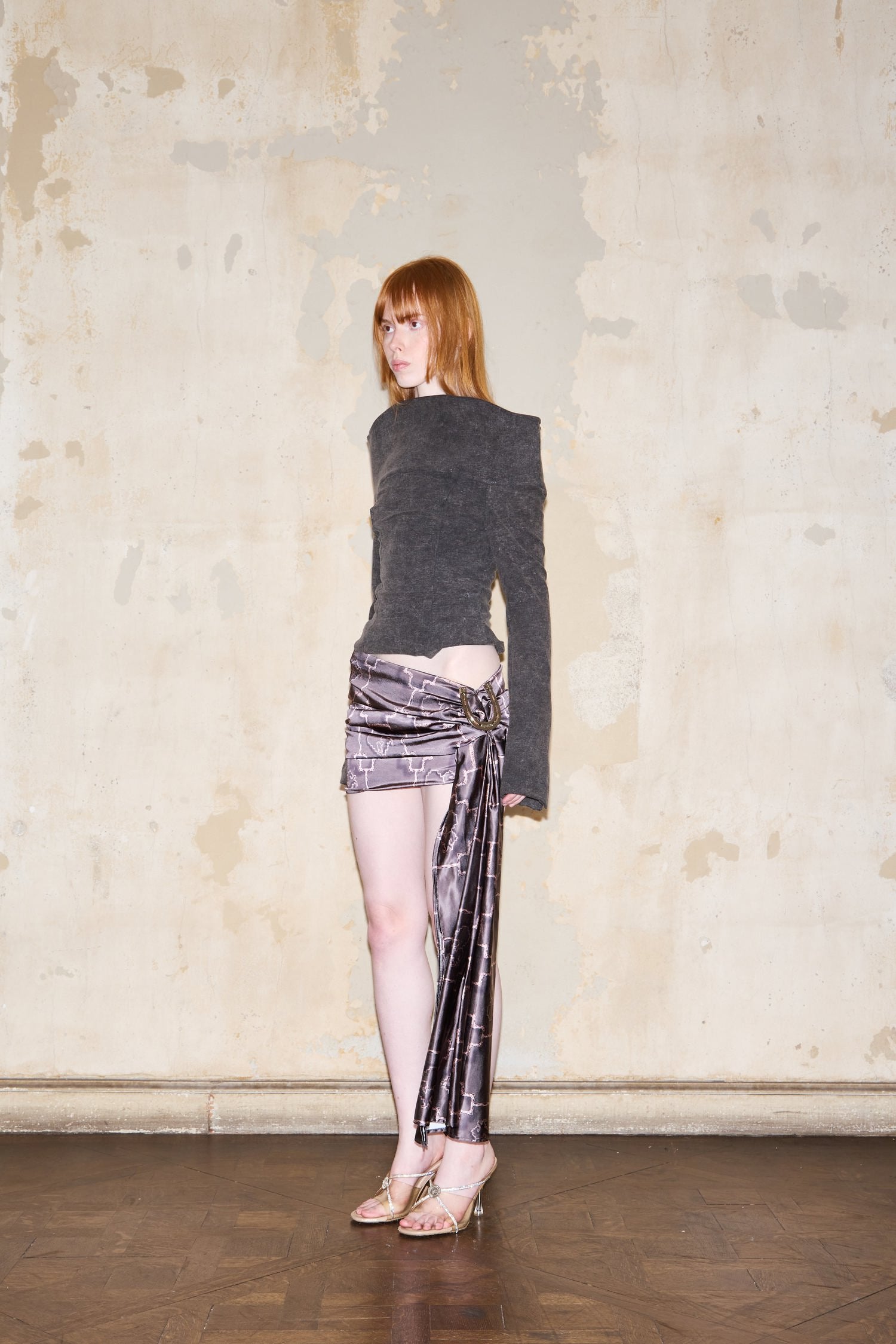 TRIUNVIRATO TOP DENIM BLACK