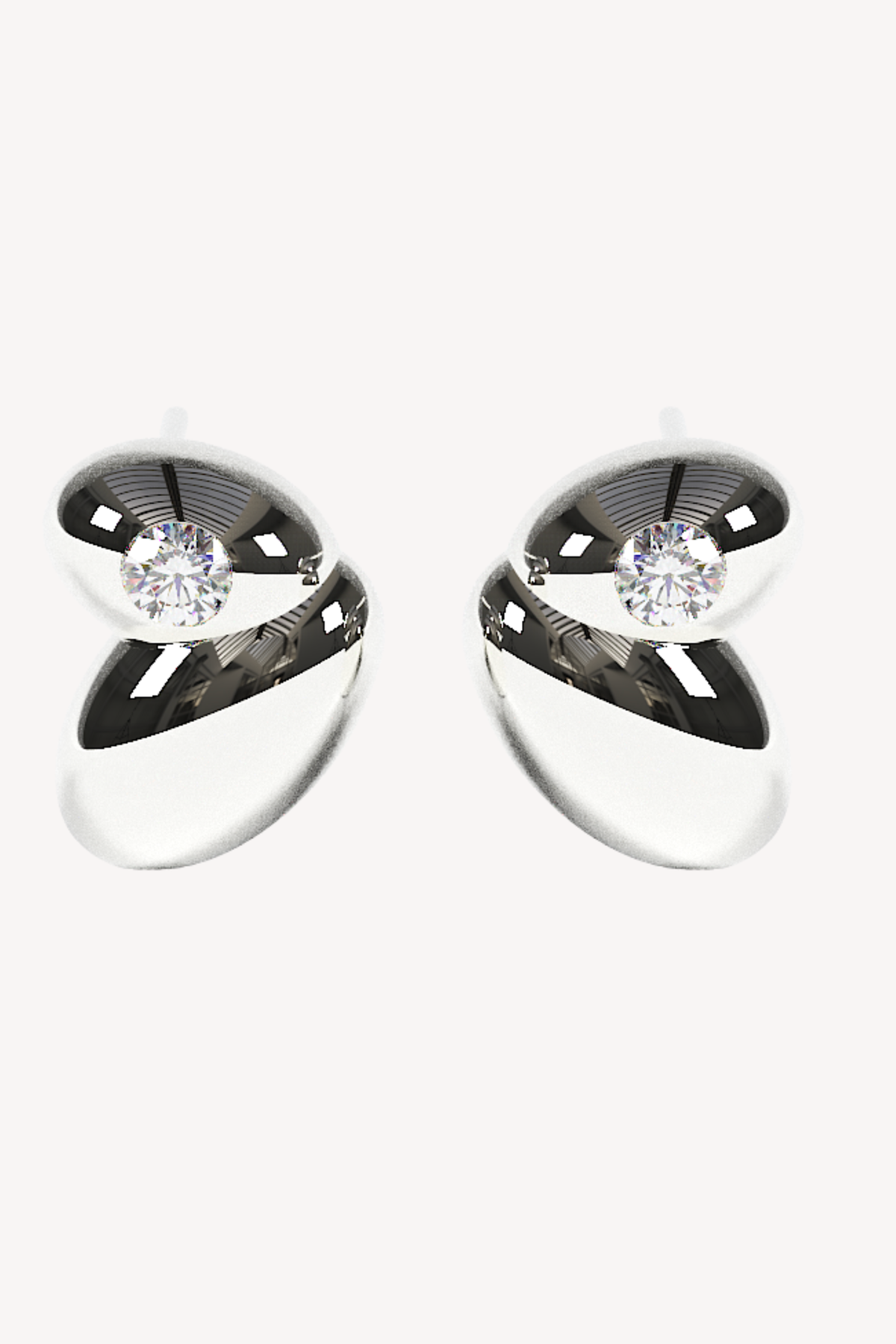 Pulse Diamond Earrings