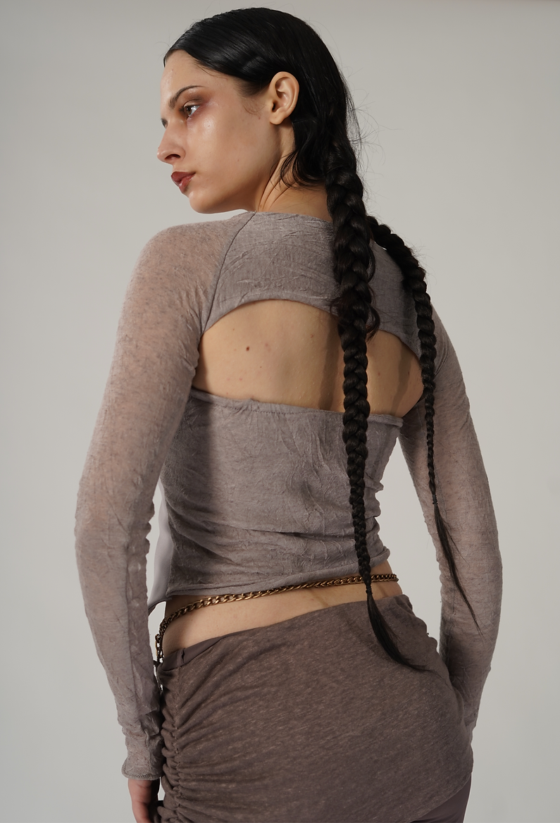 Scallop Lover Tube Top