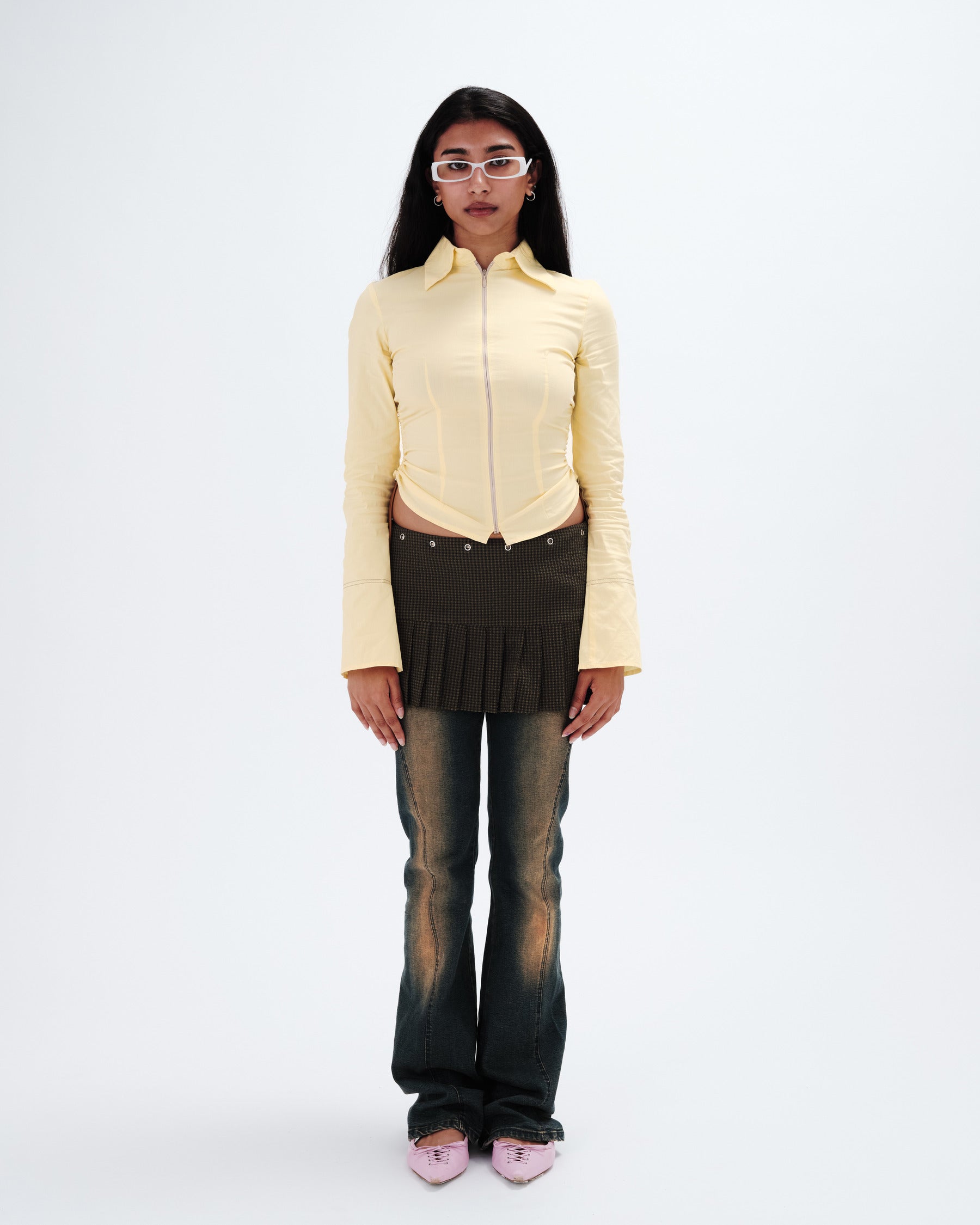 BÆU TOP - BUTTER YELLOW