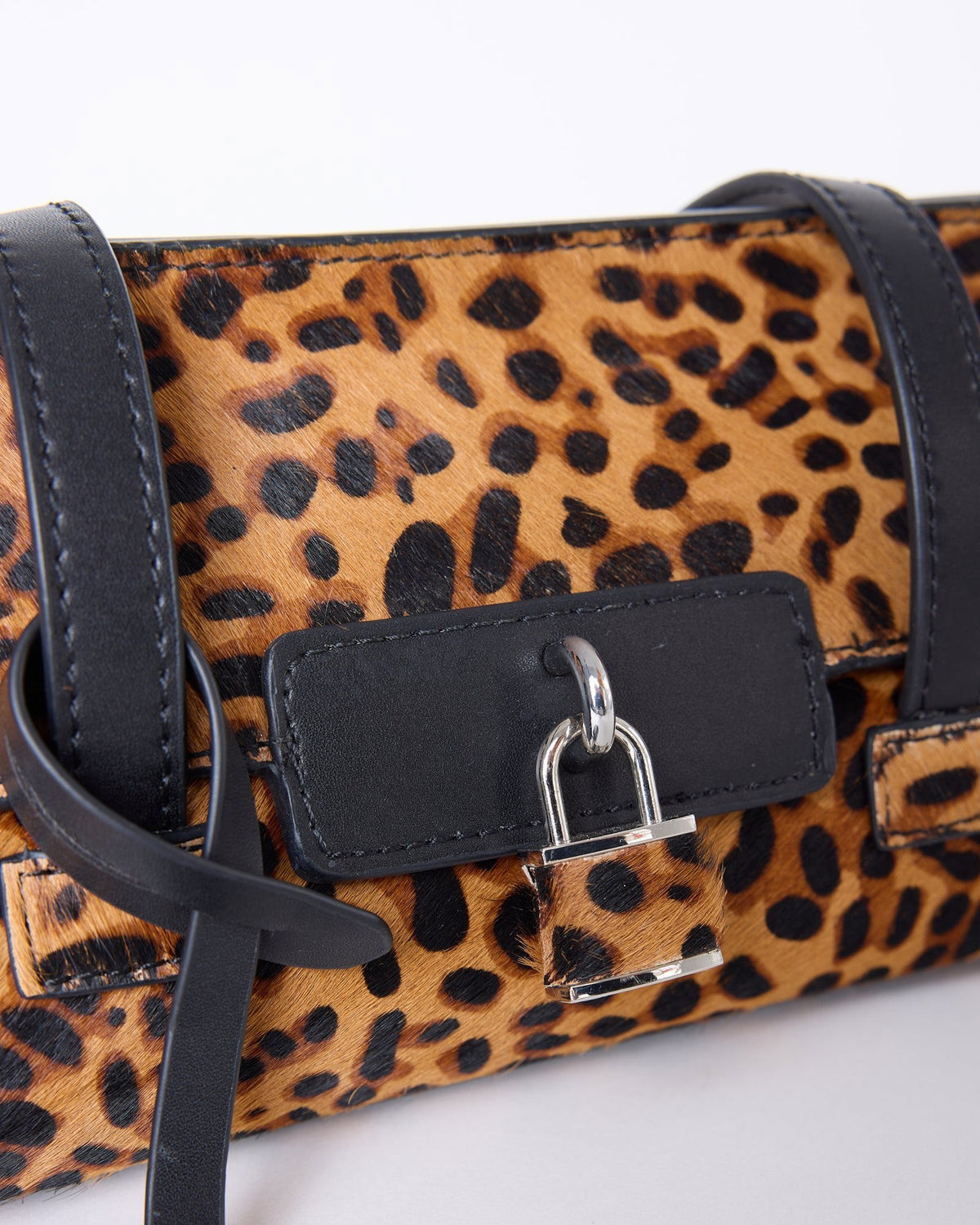Leopard Print Fur Tokyo Bag