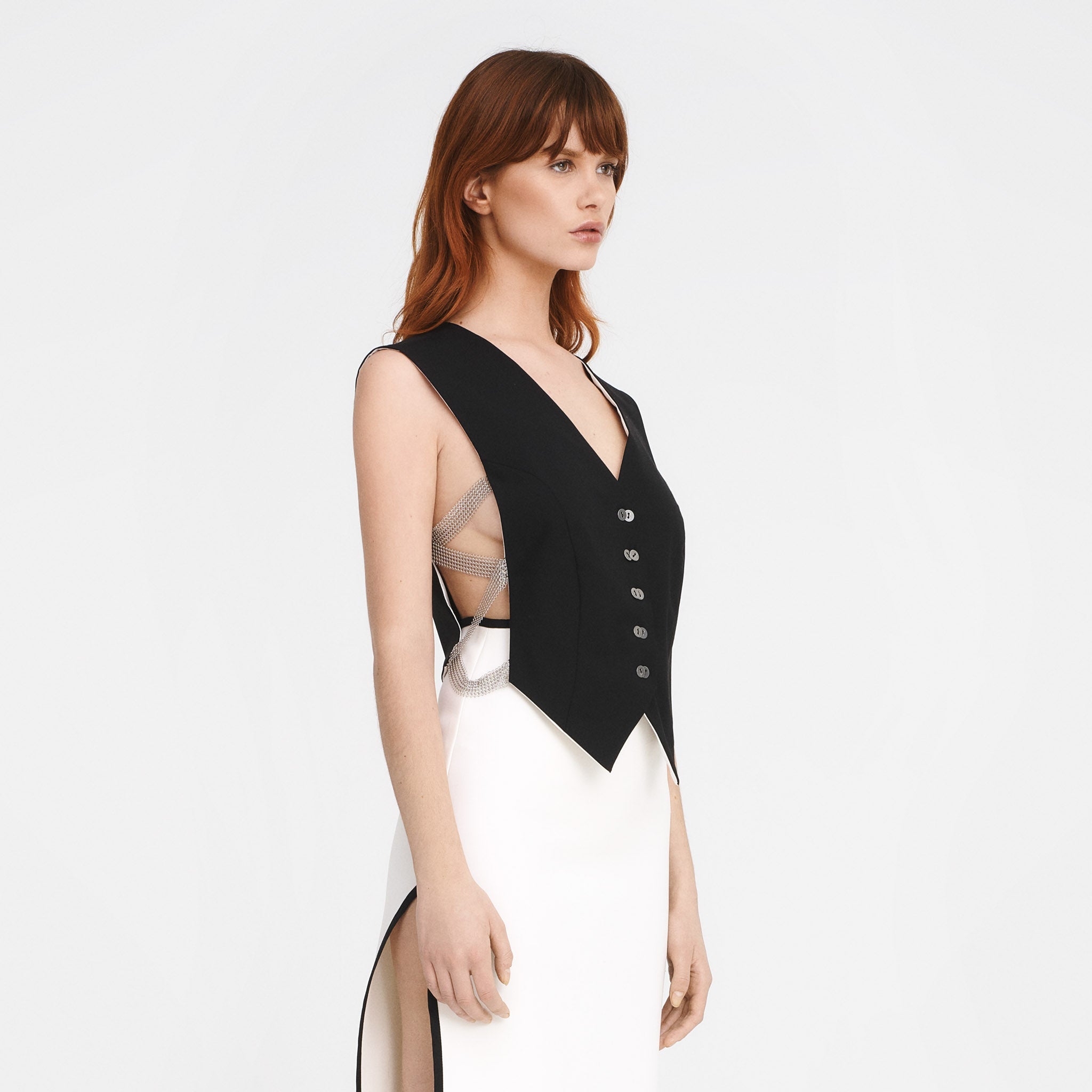The Vest in Black