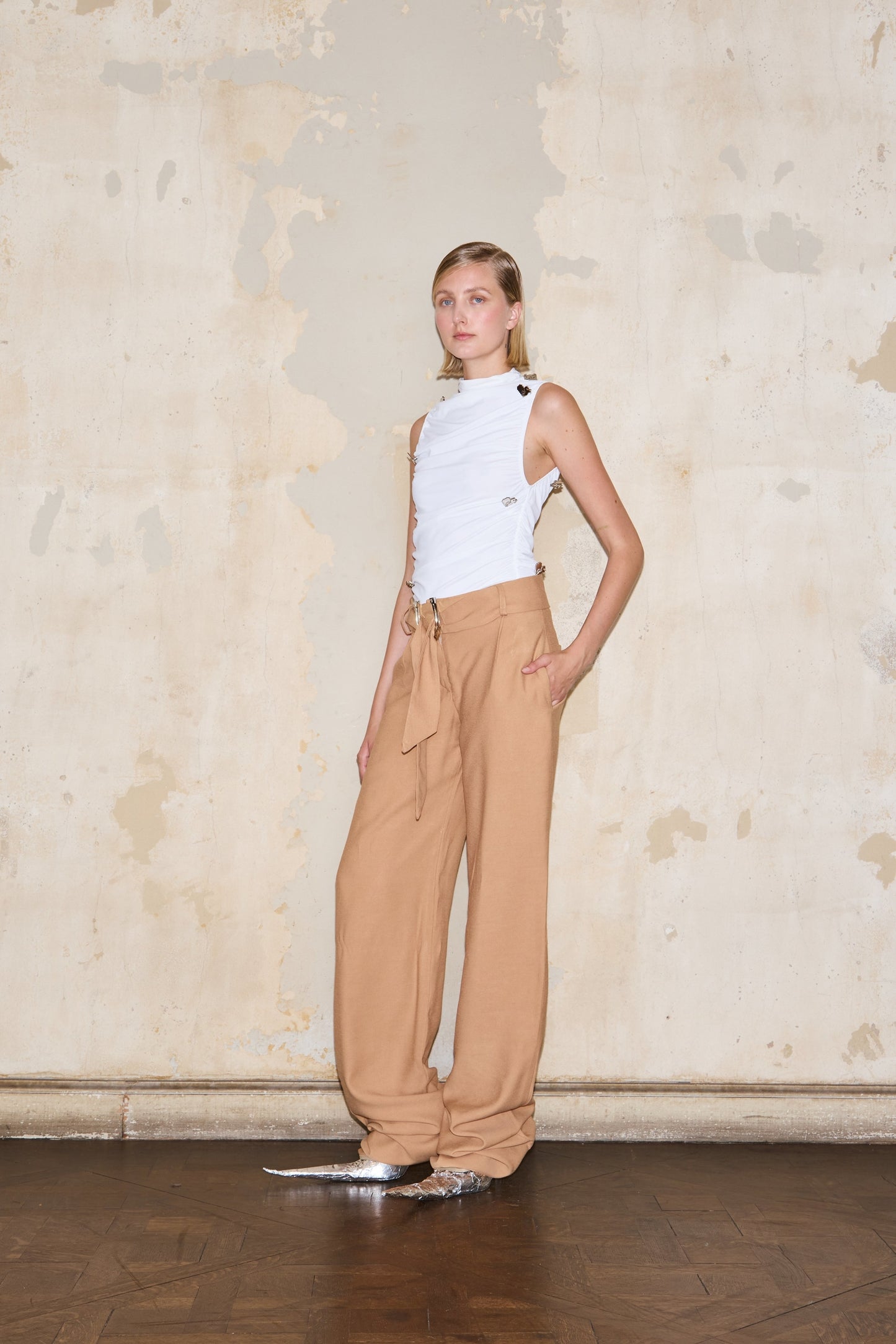 TROXLER TOP WHITE