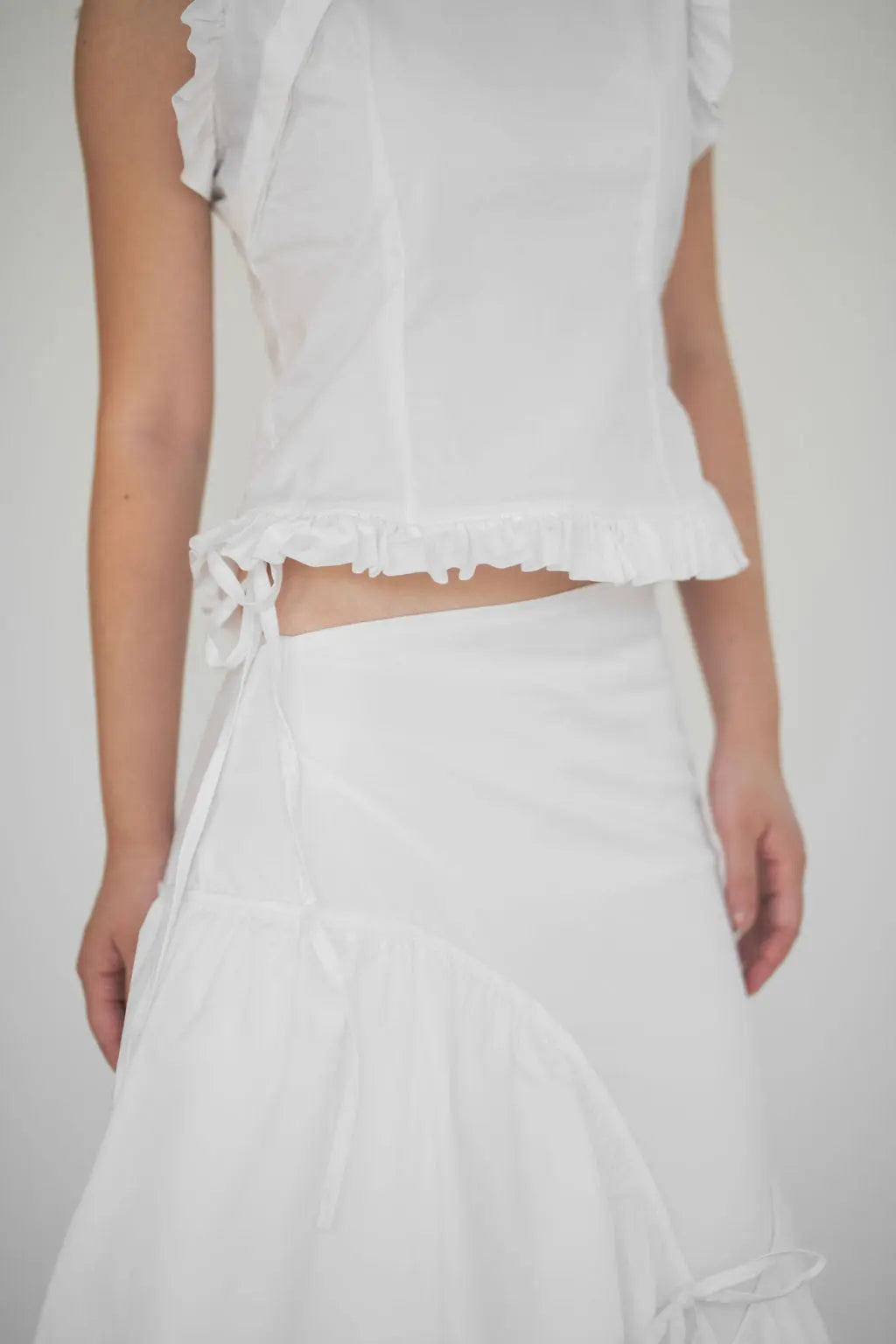 Sonomi Skirt White