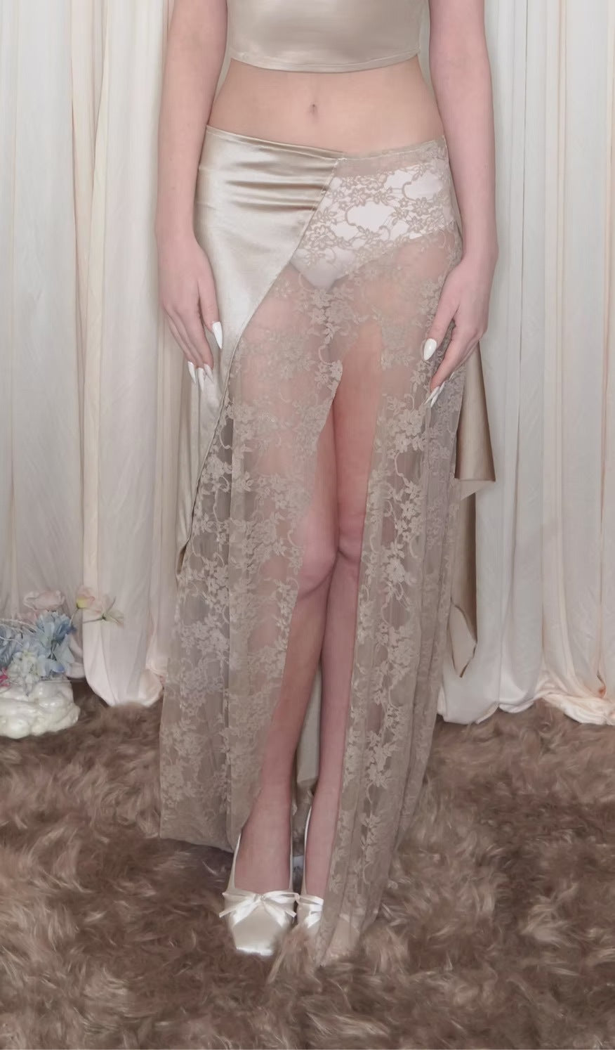 DEMETER LACE SKIRT