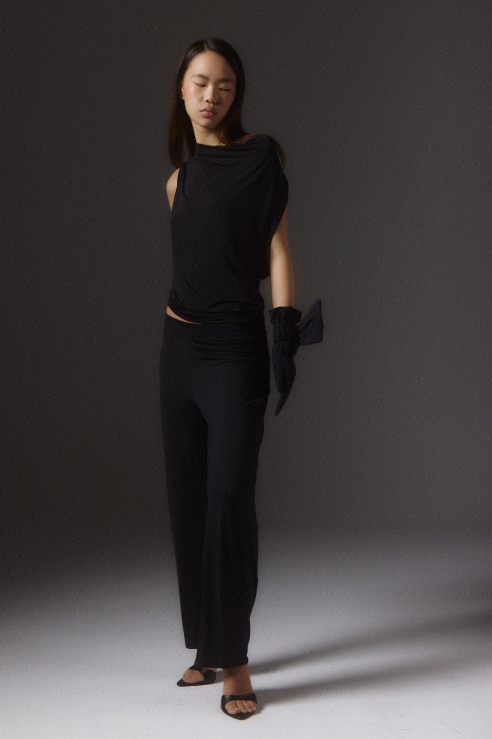 Buche top and pant in Black