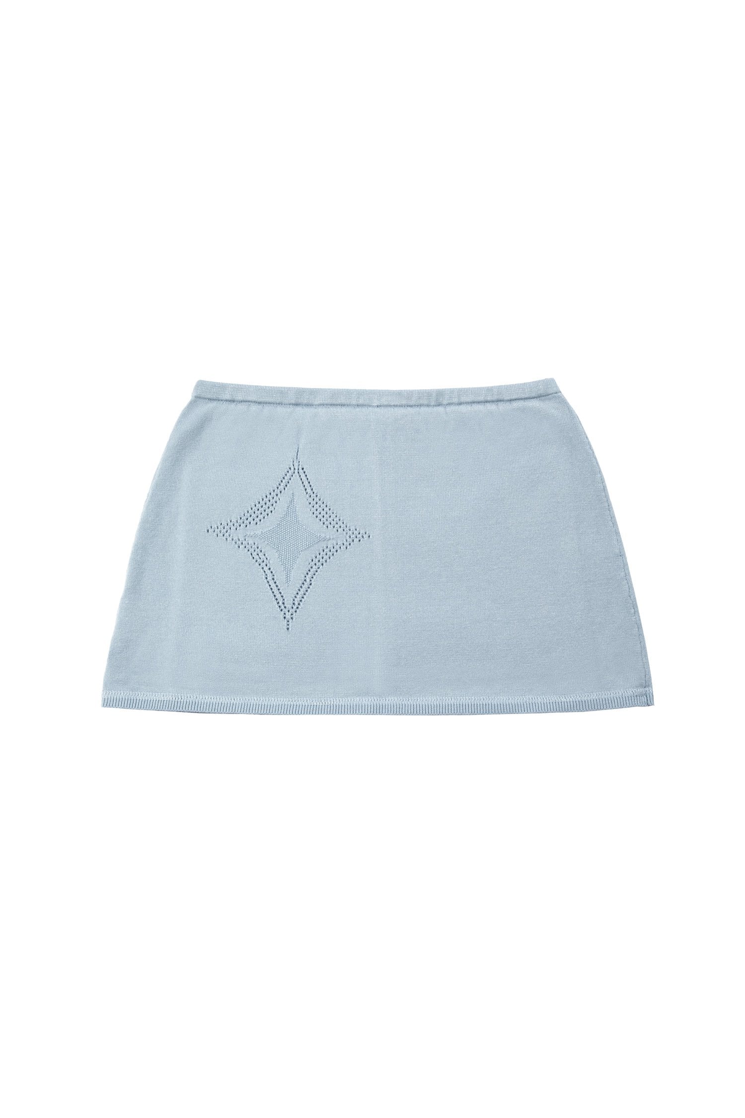 Stars Skirt in Powder Blue