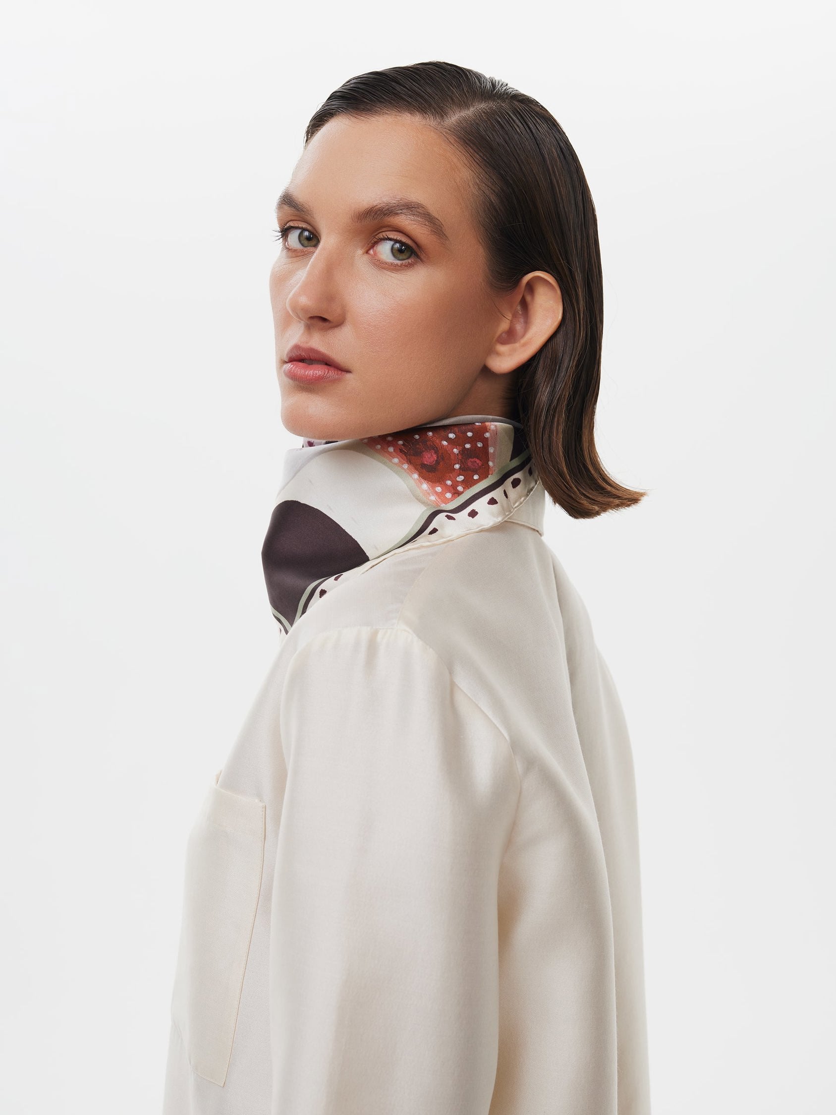 Silk Bandana 'The Botanist’s Gift'