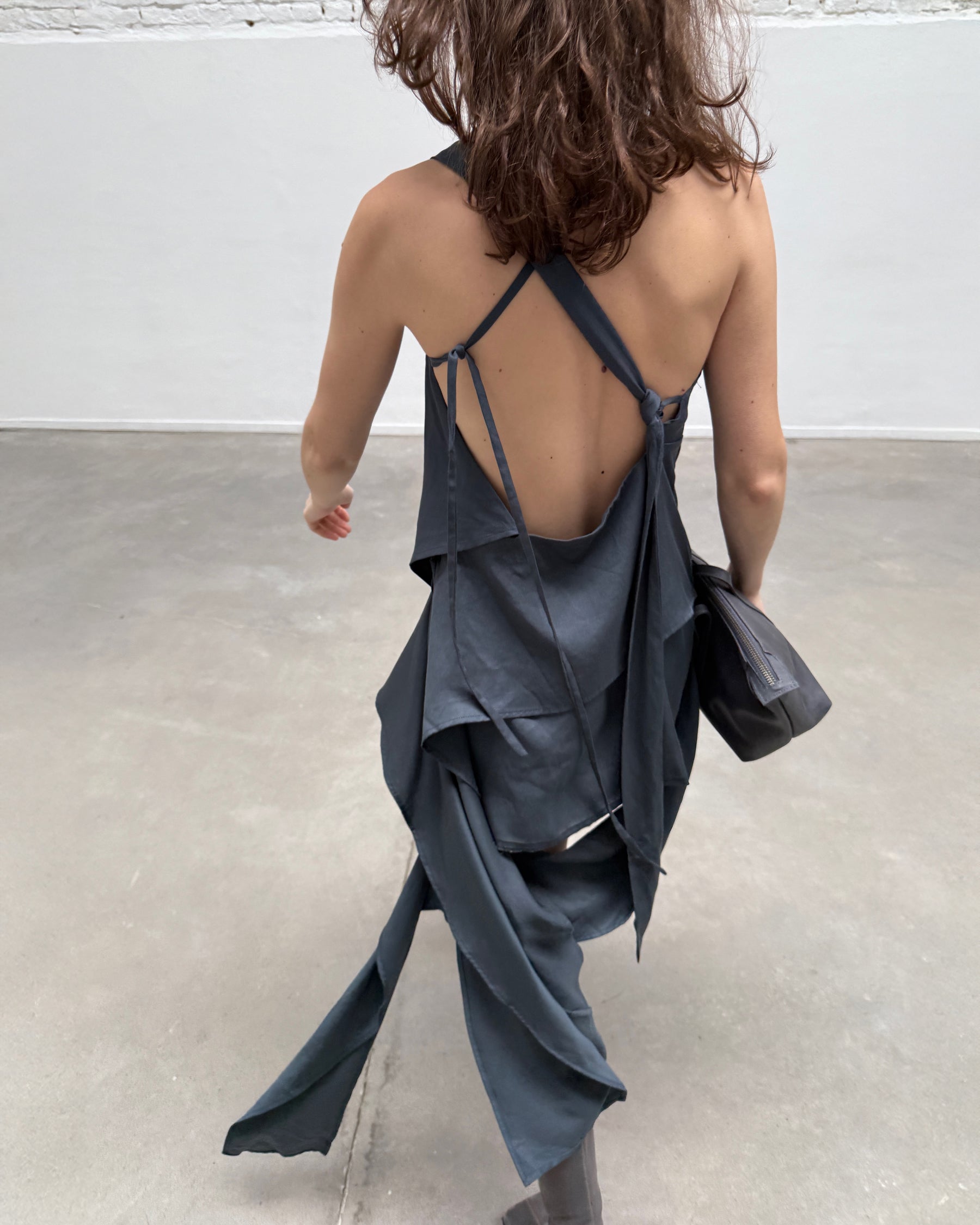 CALIFORNIO blue dress