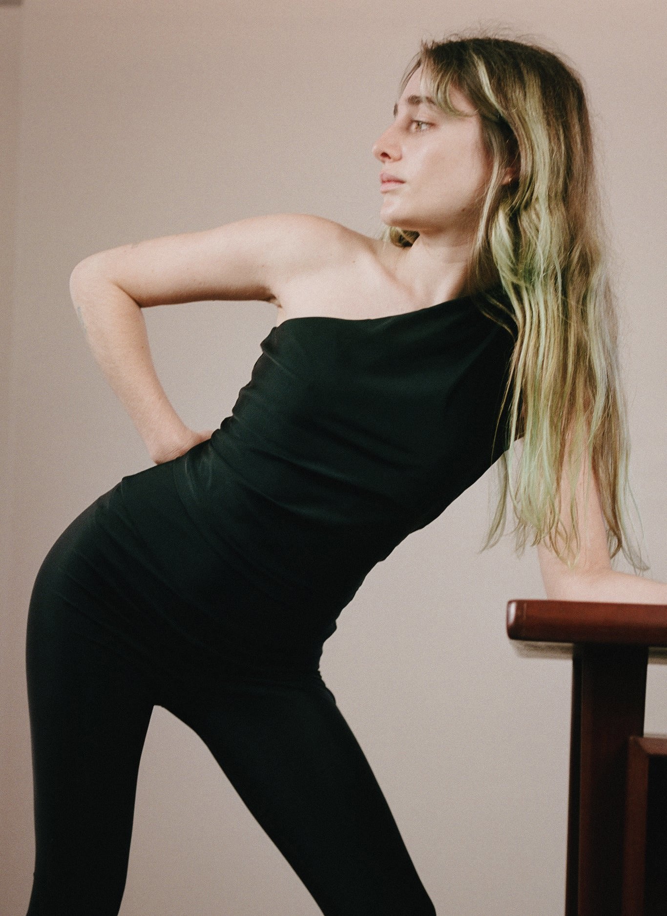 HA 015 - HIGH WAISTED CAPRI - CAMEL