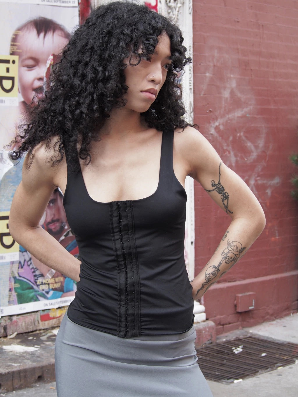 MULTI-HOOK CORSET TOP