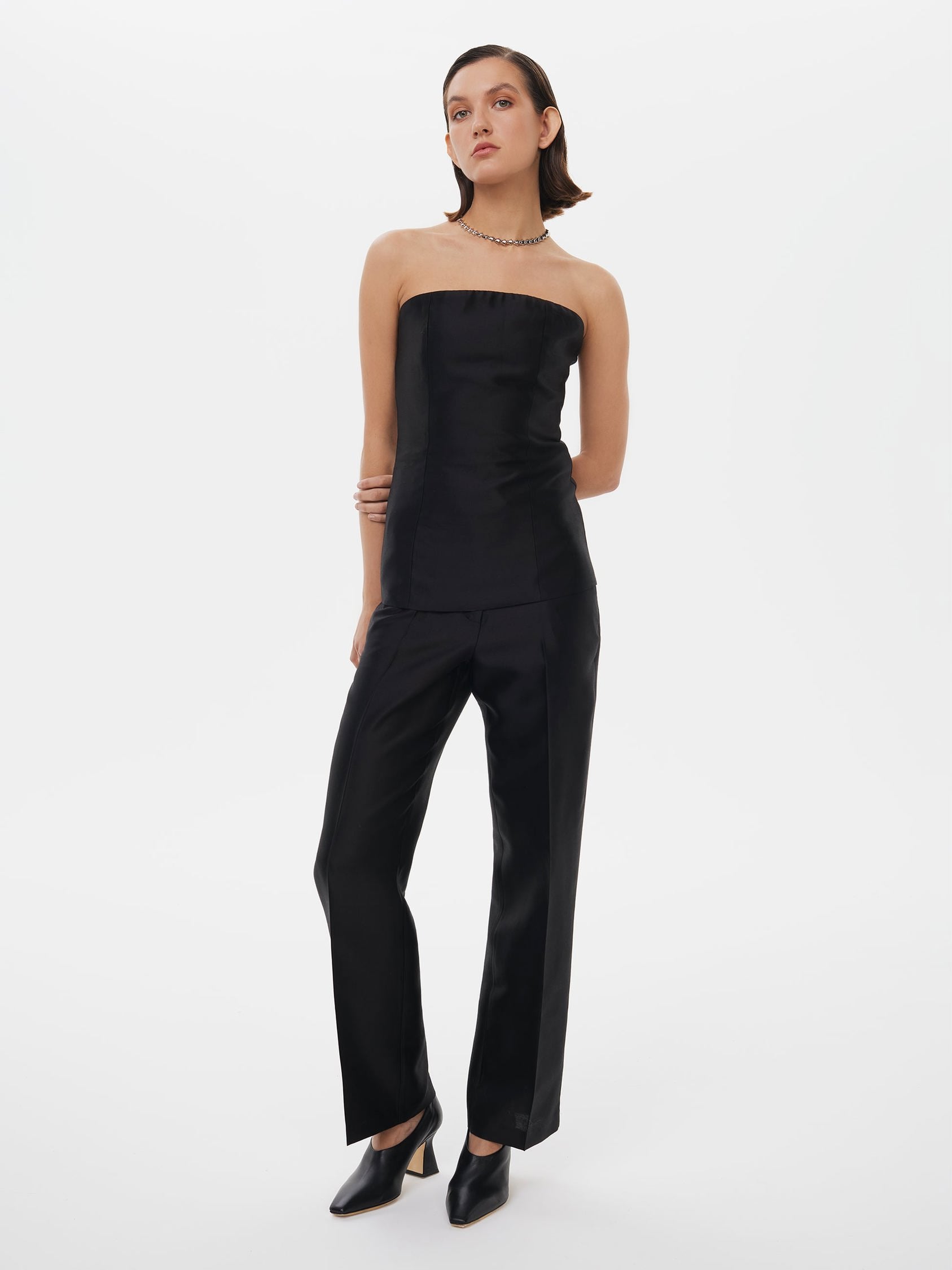 Bud Corset Top in Black