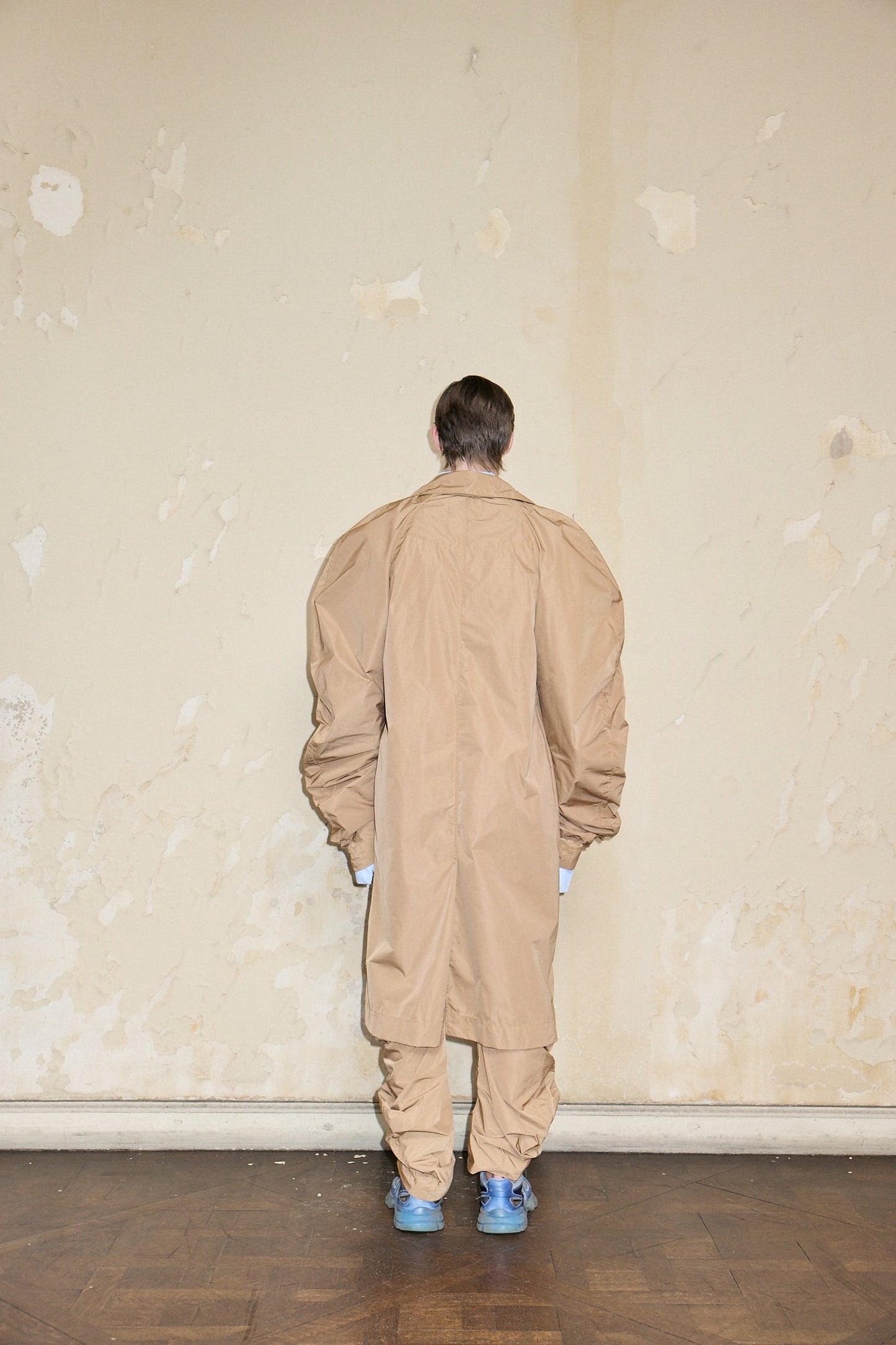 TRENCH TEMPLE BEIGE
