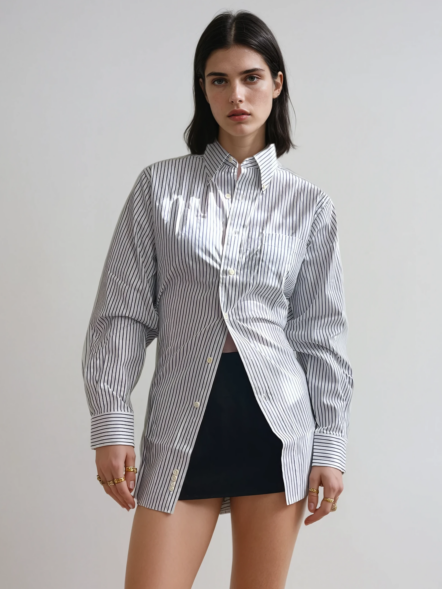 Stretch Waist Button Down™