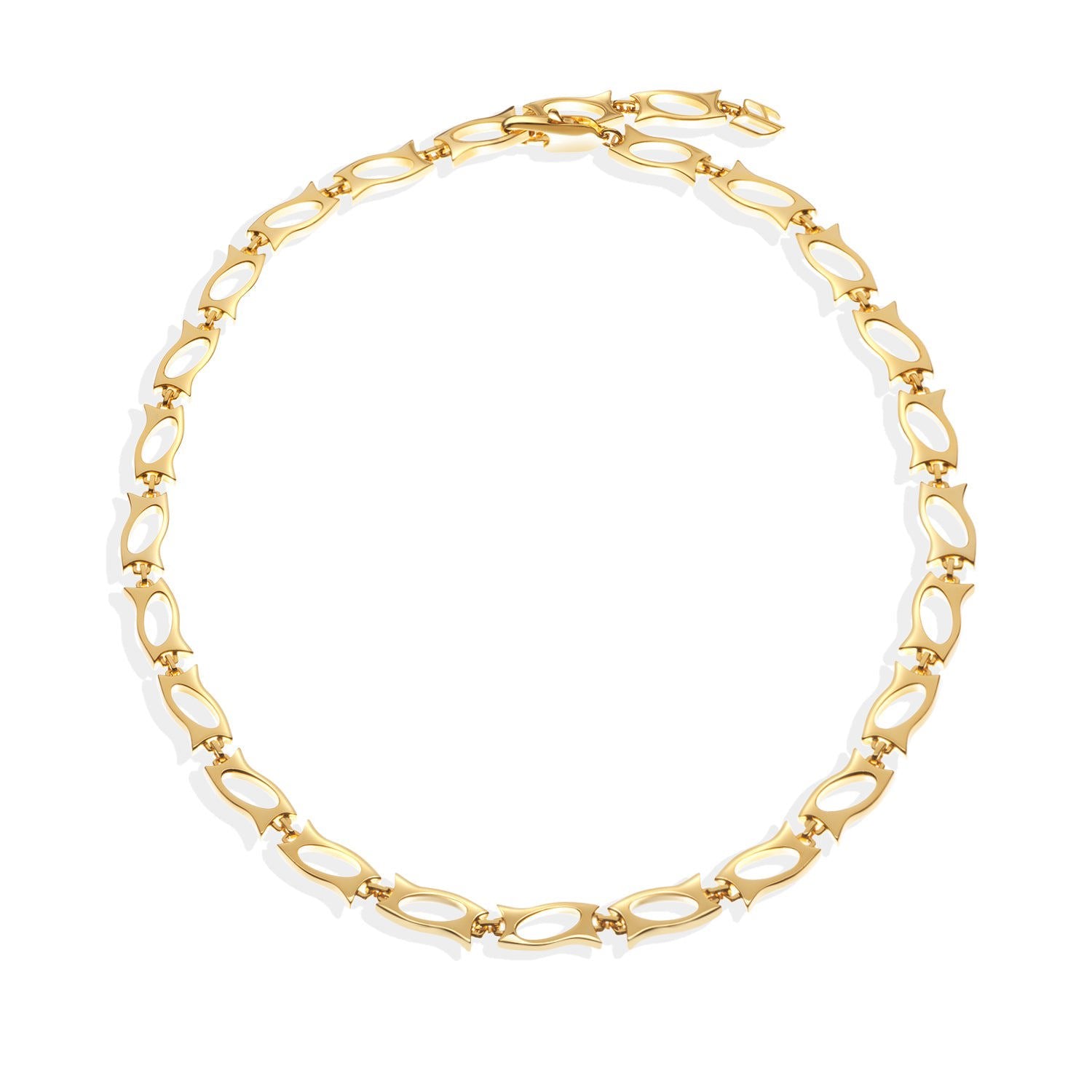 Pioneer|Blade Segment Necklace